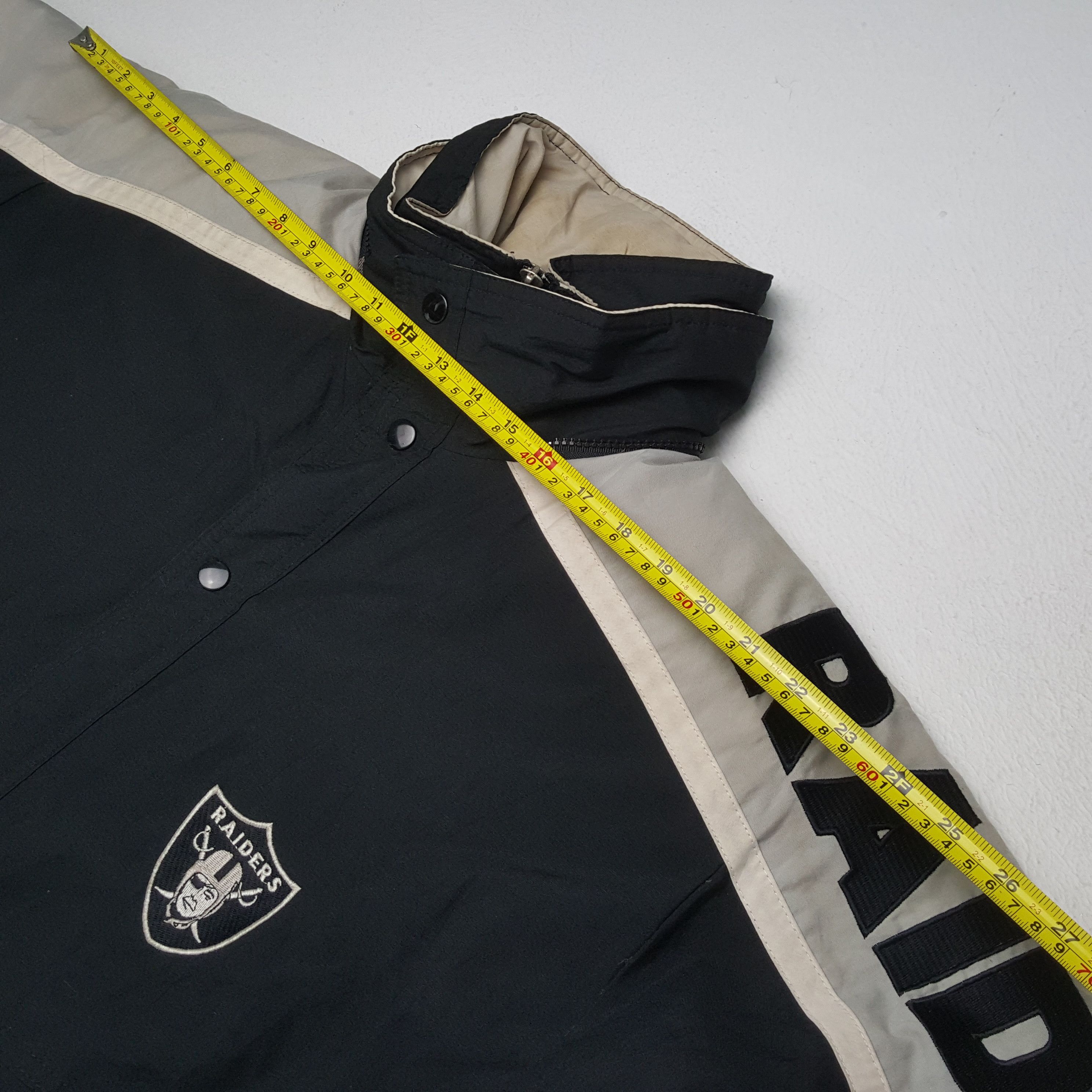 NFL × Vintage Vintage RAIDERS American Football NFL Team Snow Jacket Size US XXL / EU 58 / 5 - 5 Thumbnail