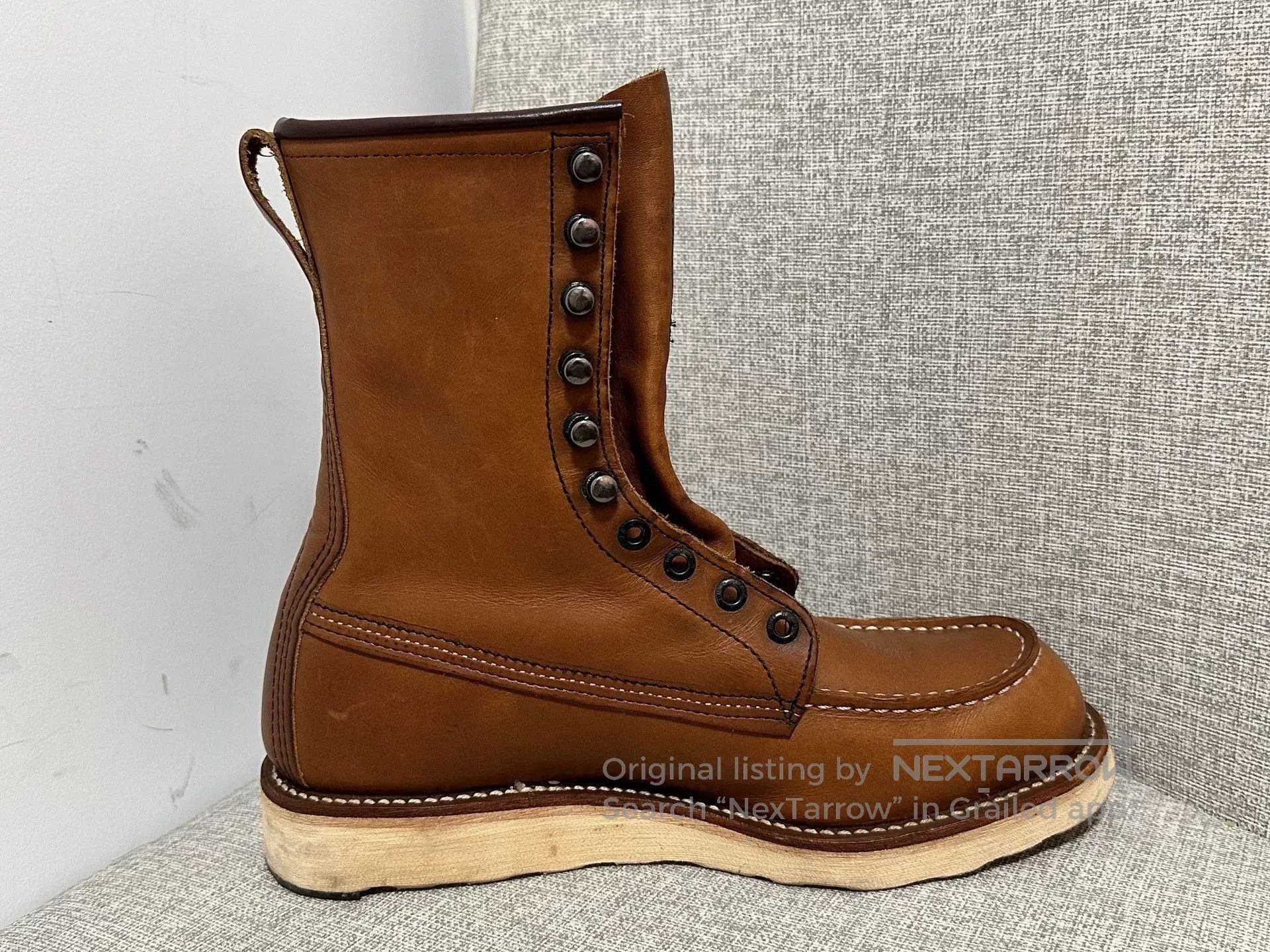 Red Wing Redwing 877 Sunset Yellow. Size US 7 / EU 40 - 4 Thumbnail