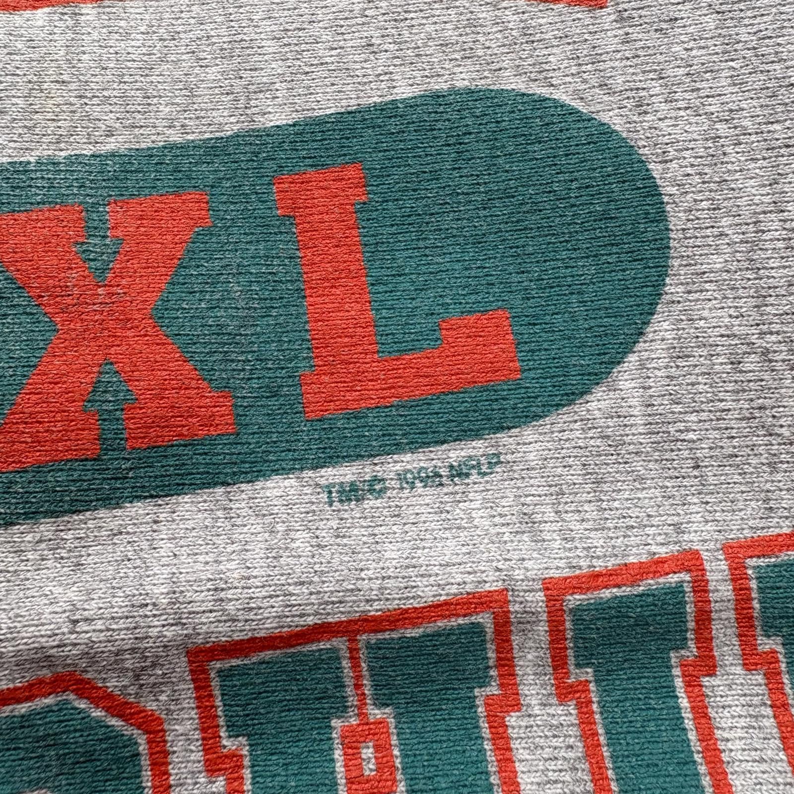 Champion Vintage 90s Miami Dolphins Champion Reverse Weave Sweatshirt Size US XL / EU 56 / 4 - 4 Thumbnail