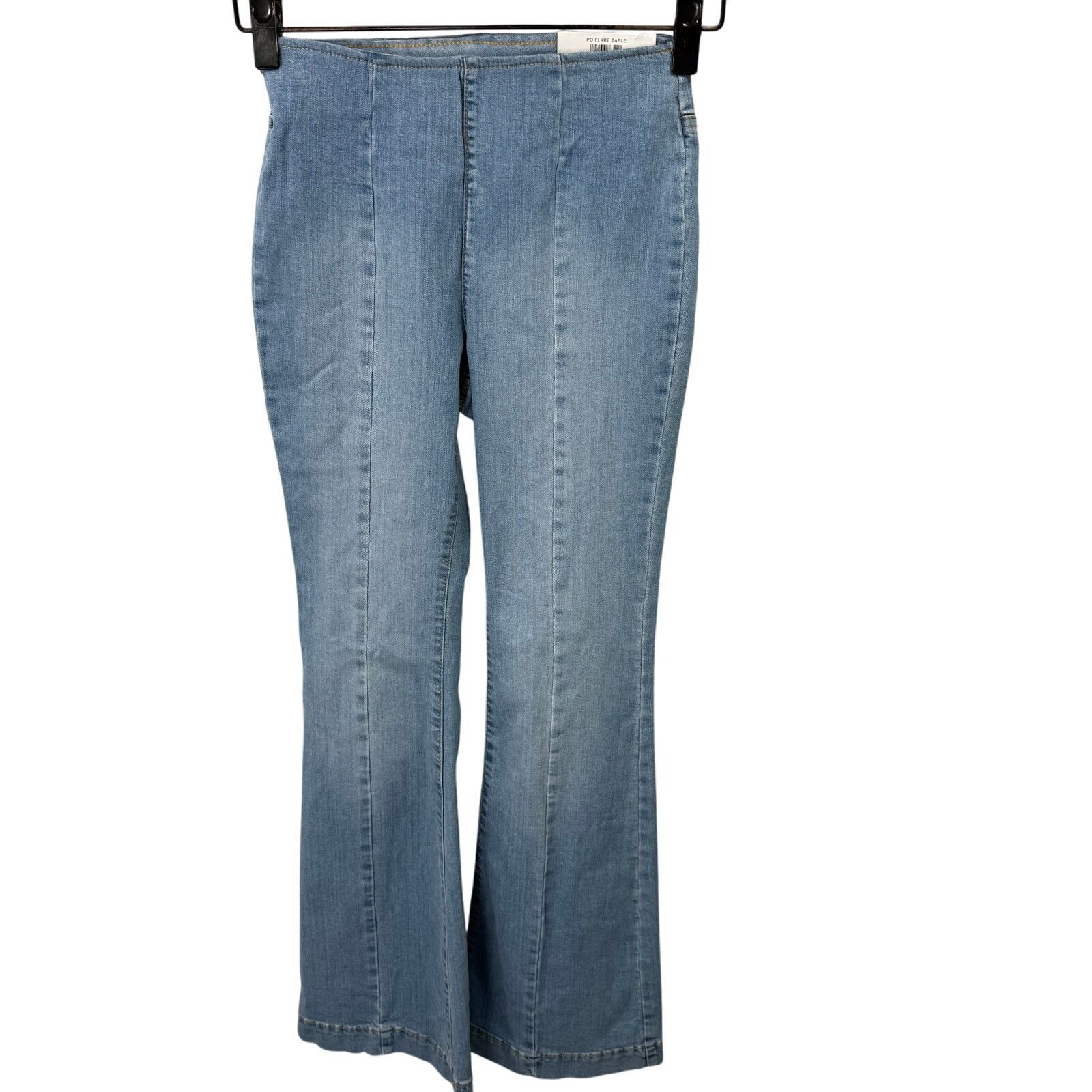 Macys INC International Concepts Jeans 0 Pull On Flare NEW #G621 Size 25" / US 0 / IT 36 - 6 Thumbnail