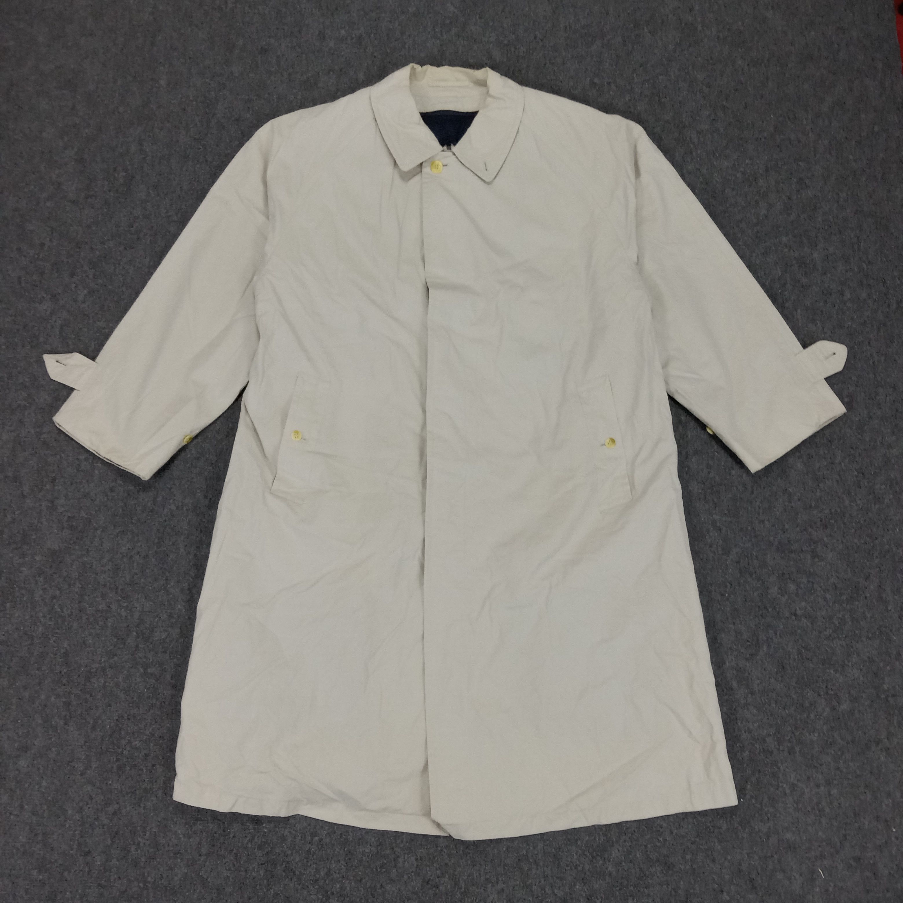 Burberry × Vintage Burberrys Nova Check Trench Coat Jacket Size US L / EU 52-54 / 3 - 1 Thumbnail
