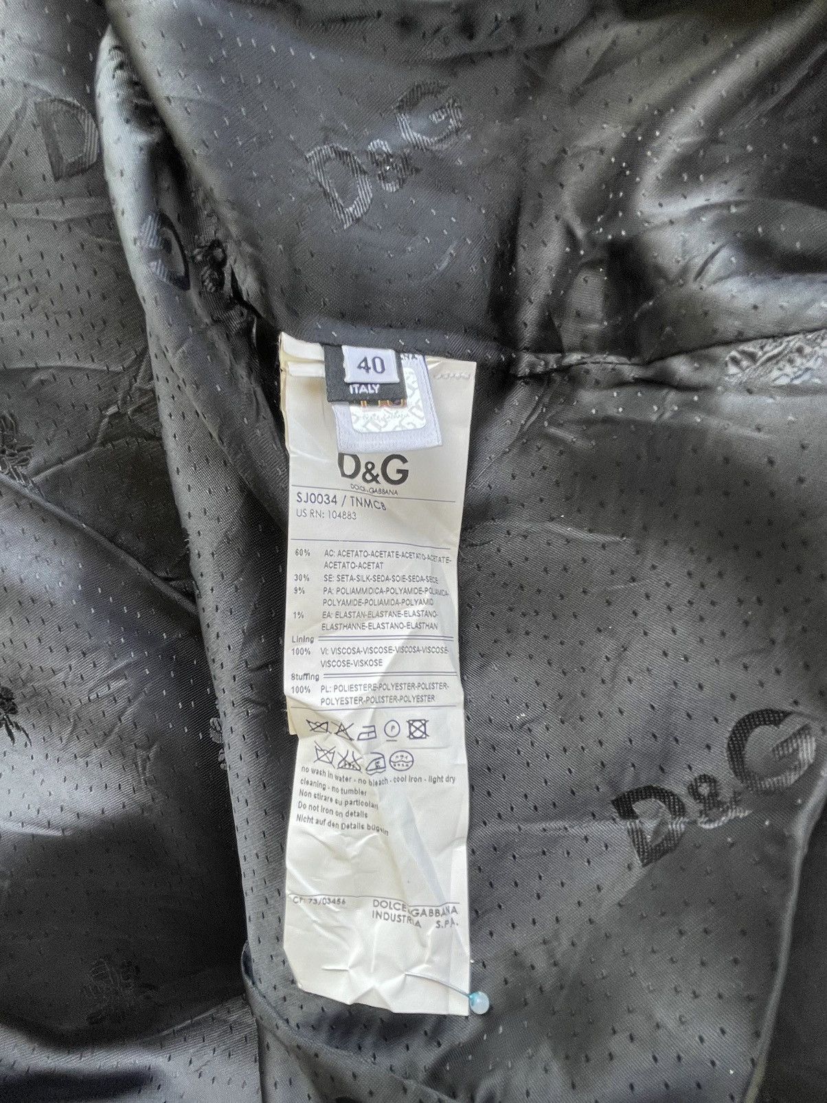Dolce & Gabbana Dolce&Gabbana Jacket Size S / US 4 / IT 40 - 6 Thumbnail