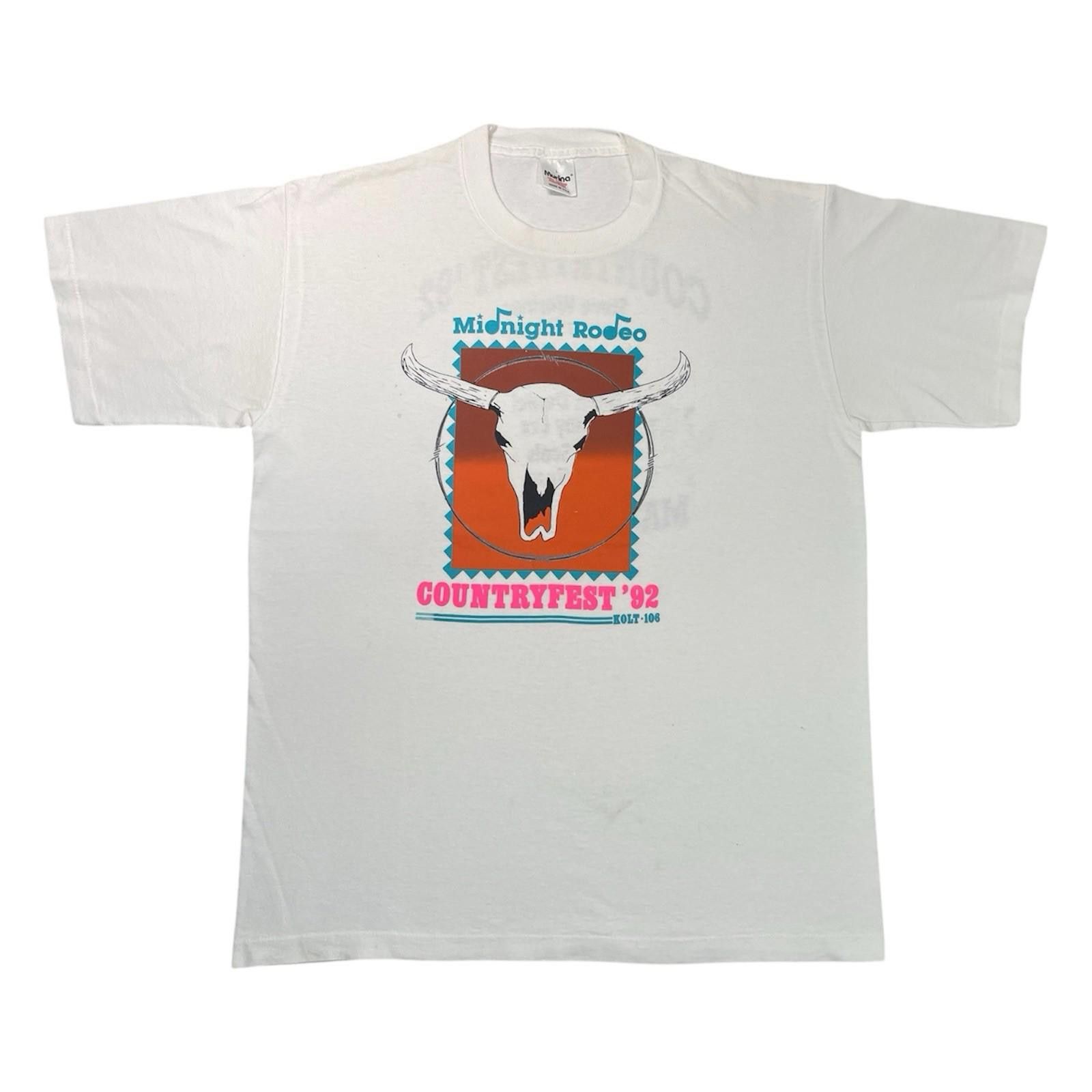Vintage 1992 Midnight Rodeo Countryfest KOLT 106 Tshirt Murina L Size US L / EU 52-54 / 3 - 1 Thumbnail