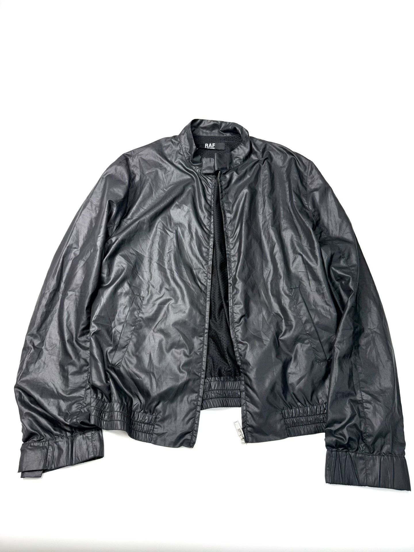 Raf Simons raf simons black motorcycle jacket size 50 Size US L / EU 52-54 / 3 - 1 Thumbnail