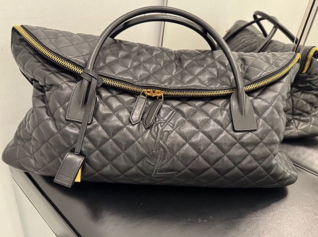 Saint Laurent Paris 🔥$7.1K VALUE🔥YSL es giant travel bag in quilted leather Size ONE SIZE - 3 Thumbnail