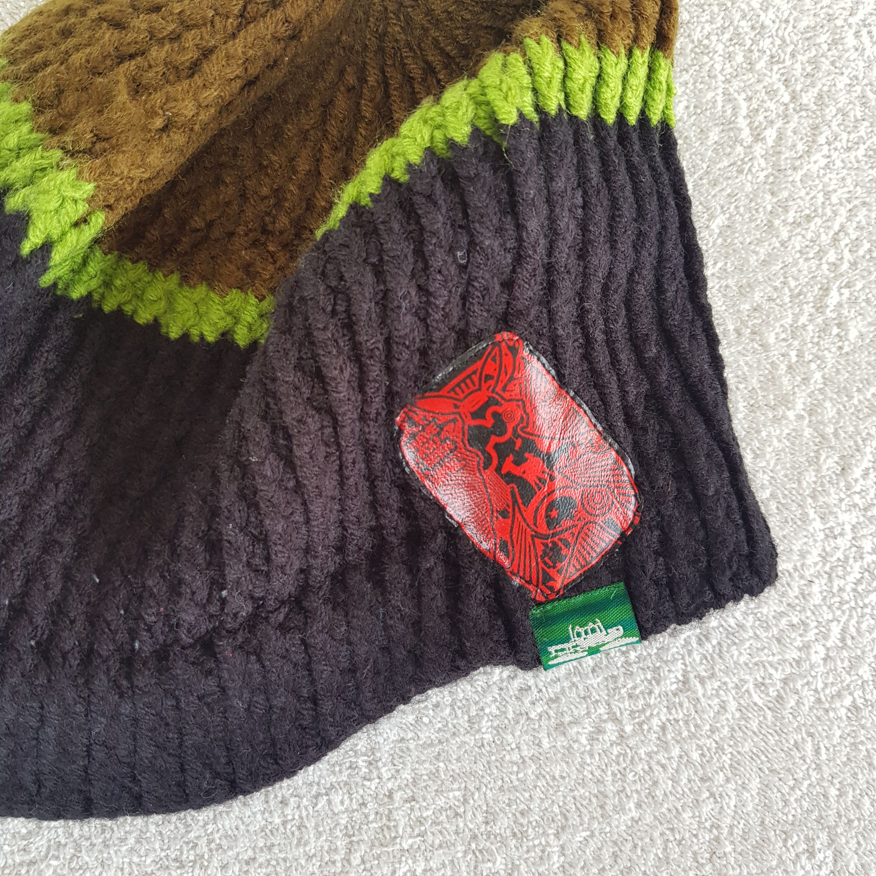 Japanese Brand Vintage Spacecraft Beanie Ribbed Knit Brim Snow Caps Hats. Size ONE SIZE - 7 Thumbnail