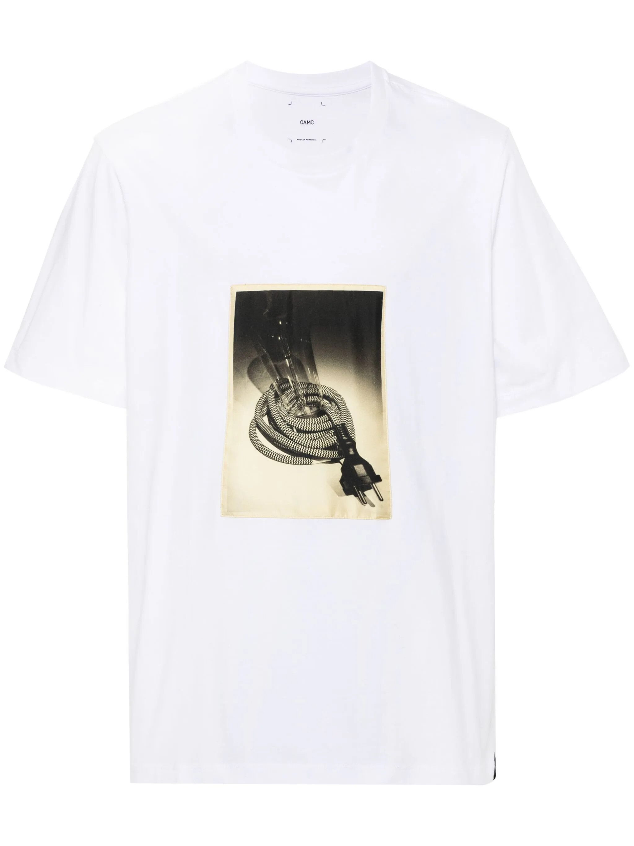 OAMC o1y0225 Crewneck T-Shirt in White Size US M / EU 48-50 / 2 - 1 Thumbnail