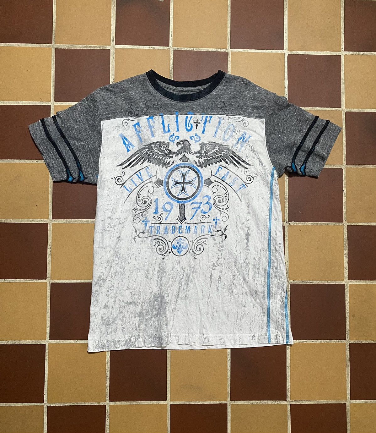 Affliction × Vintage CRAZY Y2K Affliction Jesse Pinkman Vintage T-Shirt Size US XL / EU 56 / 4 - 1 Thumbnail