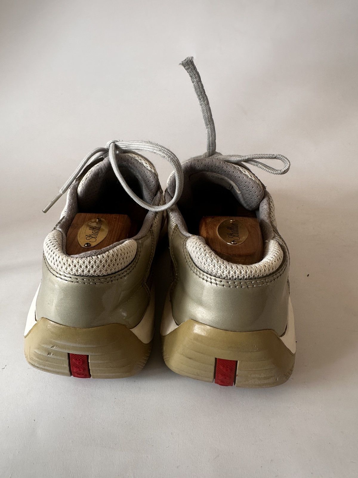 Prada Vintage Prada America’s Cup In Patent Leather And Fabric. Size US 8 / EU 41 - 4 Thumbnail