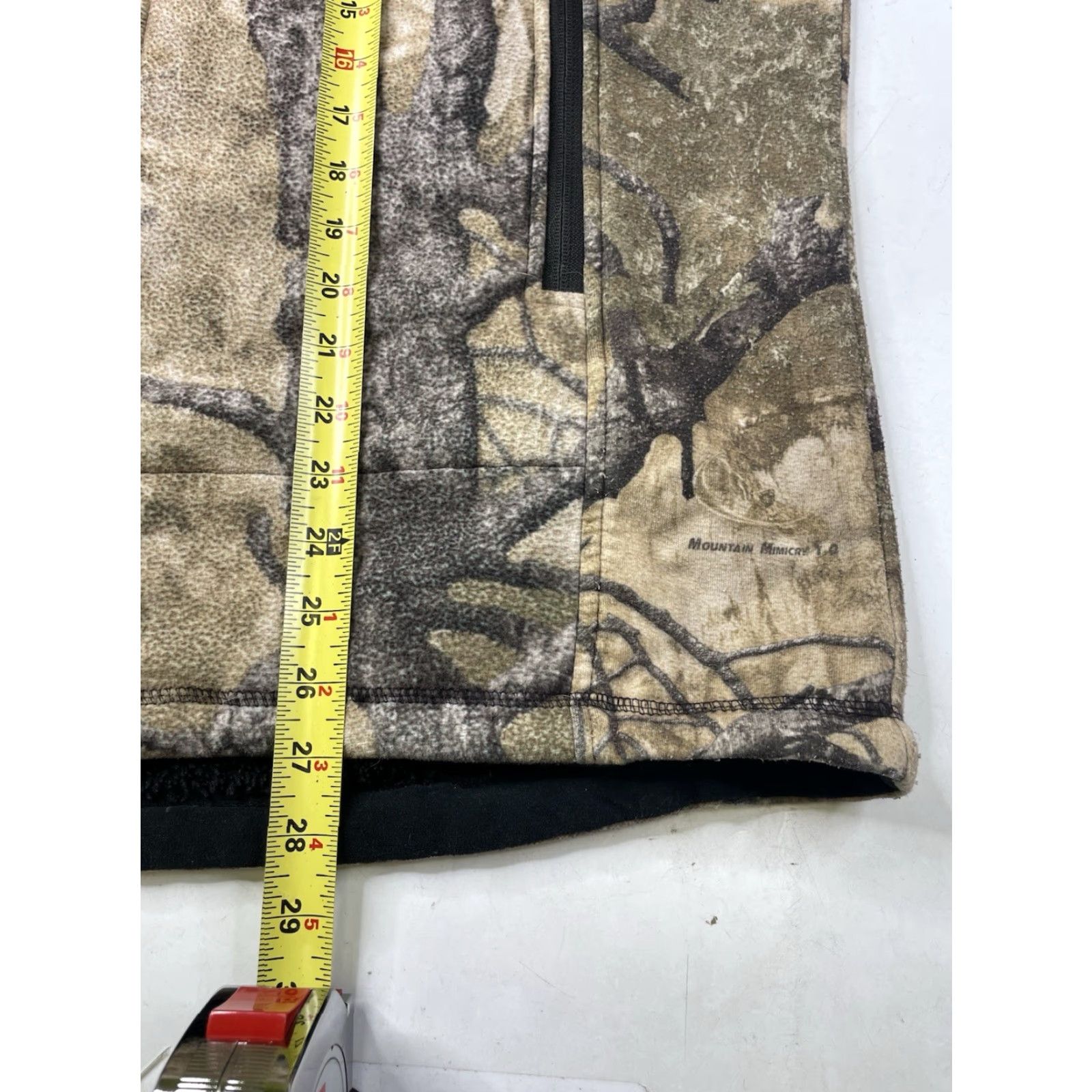 SITKA Sitka Vest Mens 2XL Camouflage Fleece Zip Pockets Hunting Outdoor Nature Regular Multicolor Stitched Lined Collared Pockets Mens Size US XXL / EU 58 / 5 - 6 Thumbnail