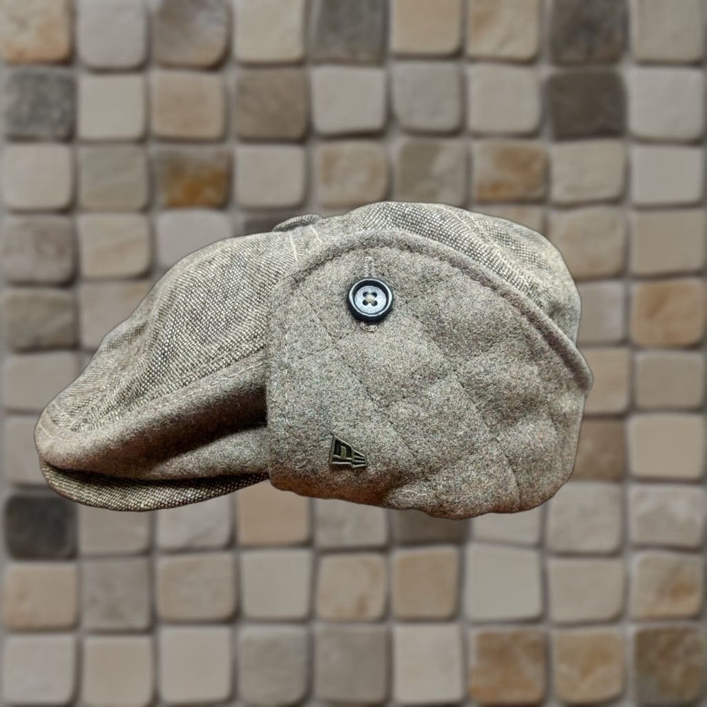 New Era New Era Beret Hat Plain Gray Paperboy Golf Cap Size Large Unisex Size ONE SIZE - 1 Thumbnail