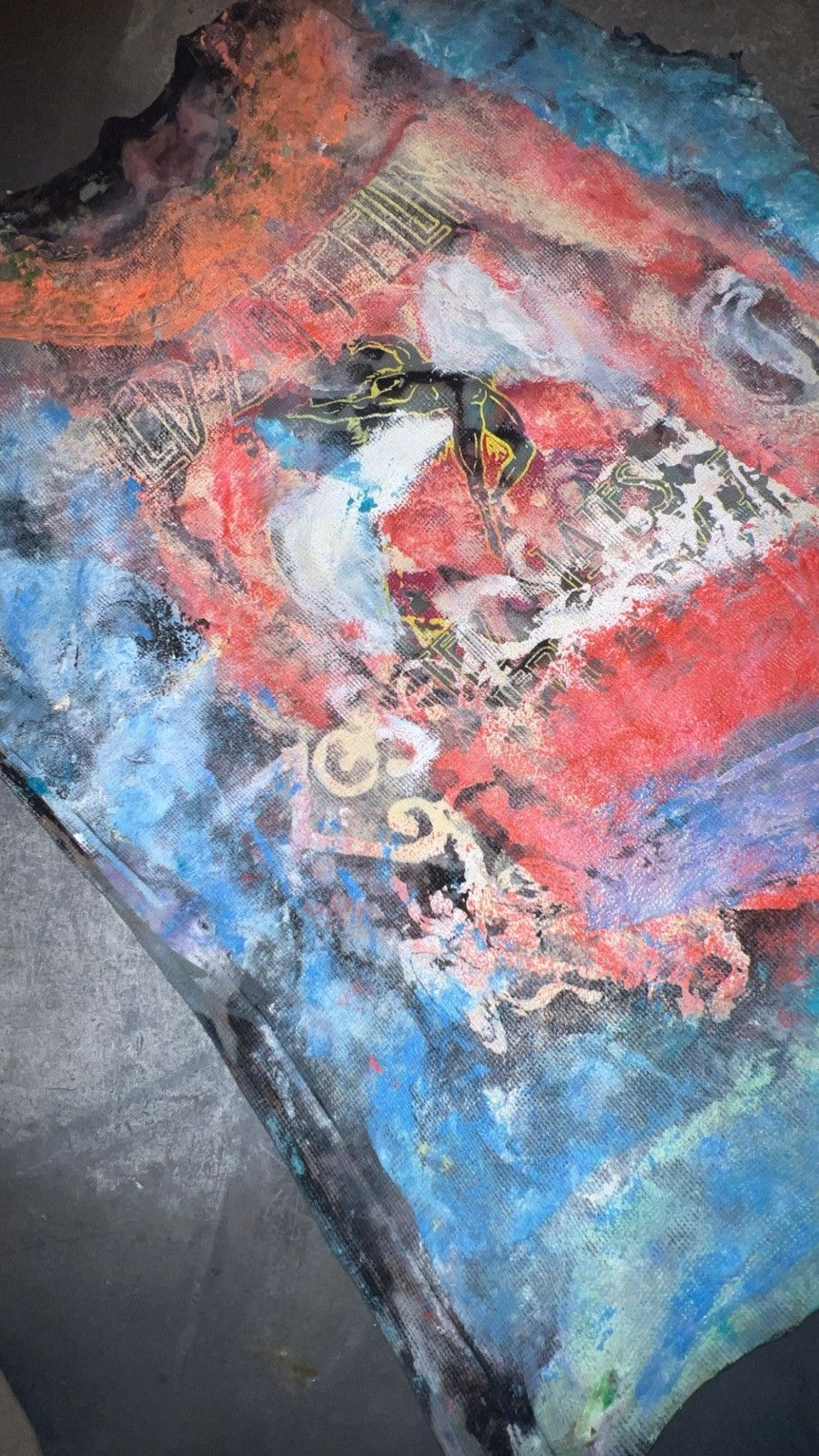 Other Hand-Painted Vintage Led Zeppelin Art T-Shirt Size US XXL / EU 58 / 5 - 5 Thumbnail