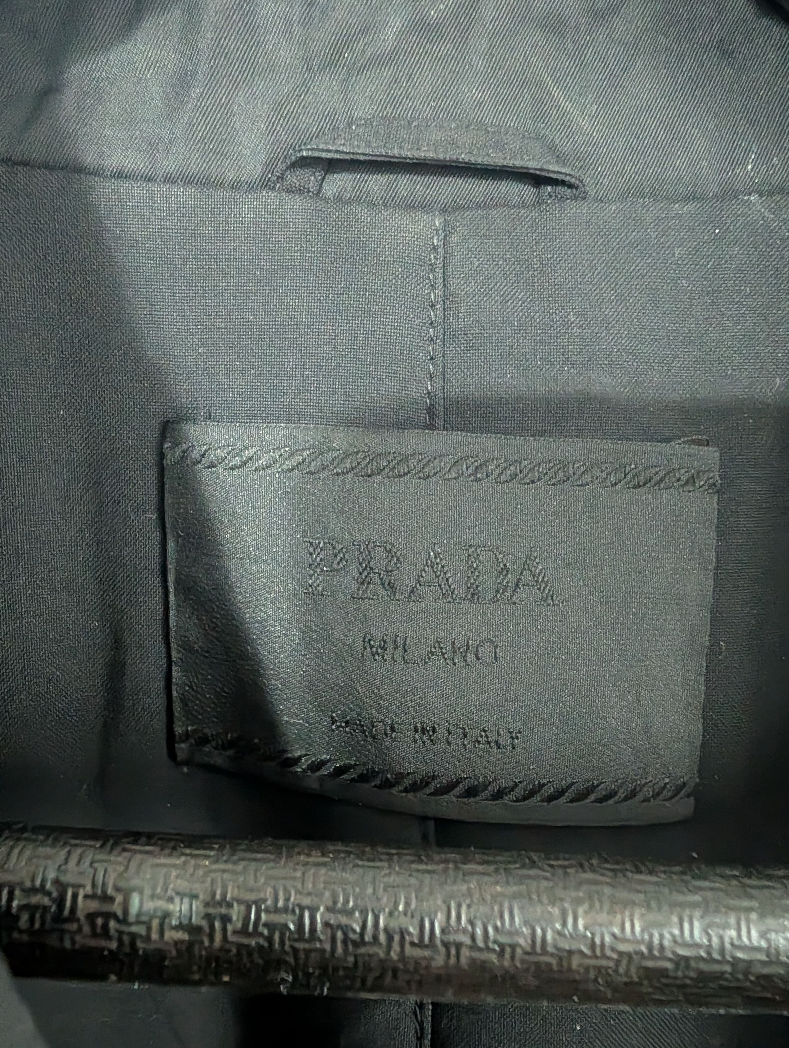 Prada Prada Milano Mainline Work Blouson Nylon Jacket padded Size US L / EU 52-54 / 3 - 4 Thumbnail