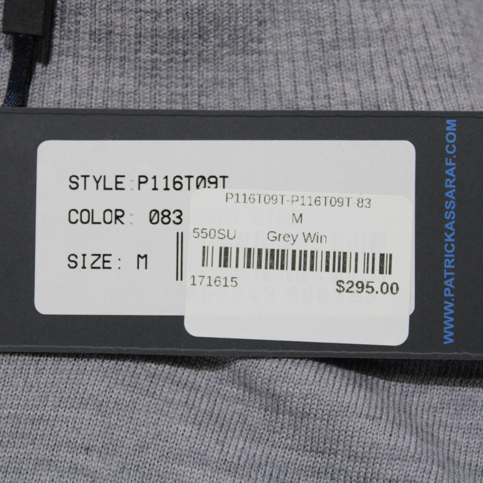 PATRICK ASSARAF Patrick Assaraf Sweater Size US M in Gray Size US M / EU 48-50 / 2 - 3 Thumbnail