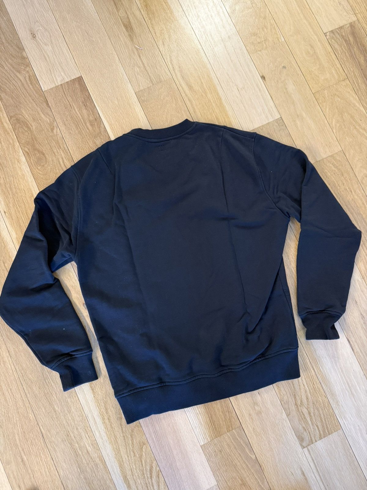 AMI Ami Paris Coeur Logo-Embroidered Sweatshirt Size US M / EU 48-50 / 2 - 3 Thumbnail