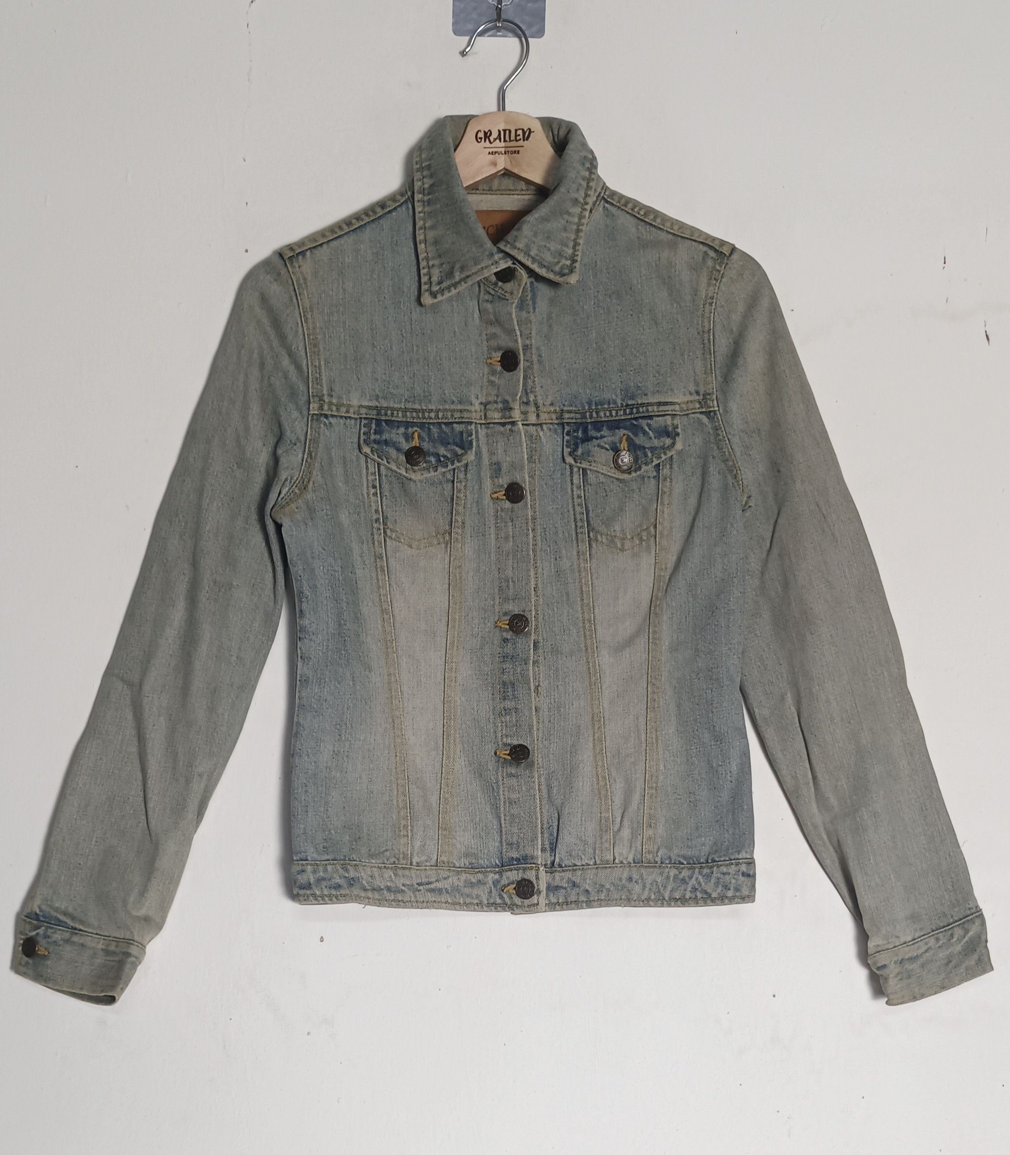 Japanese Brand Misch Masch Denim Jacket Size US XS / EU 42 / 0 - 1 Thumbnail