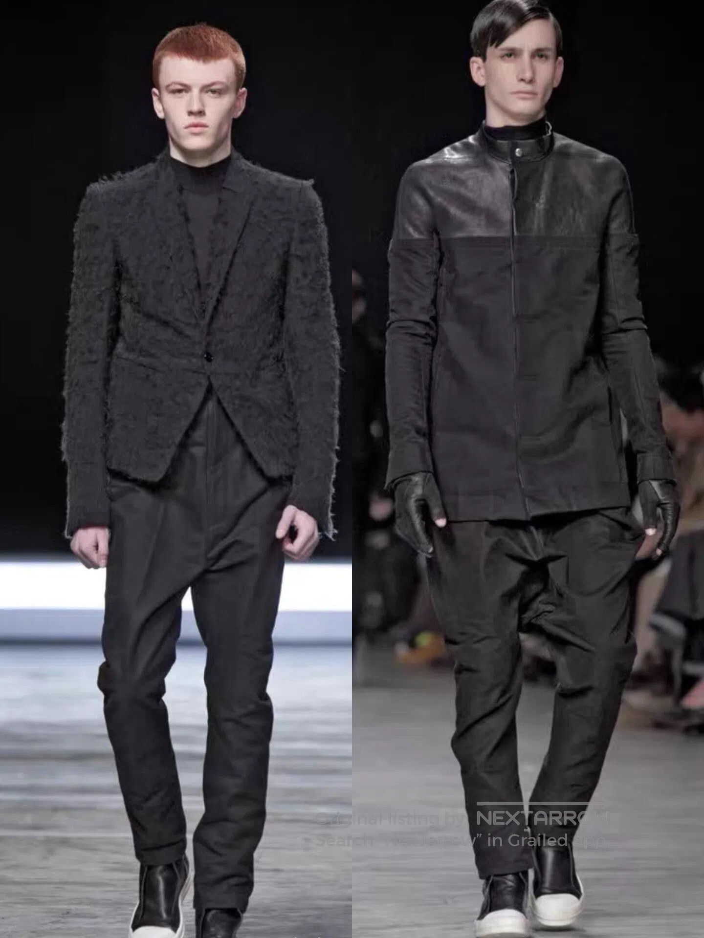 Rick Owens Rick Owens Double Layer Wool Pants. Size US 36 / EU 52 - 2 Thumbnail