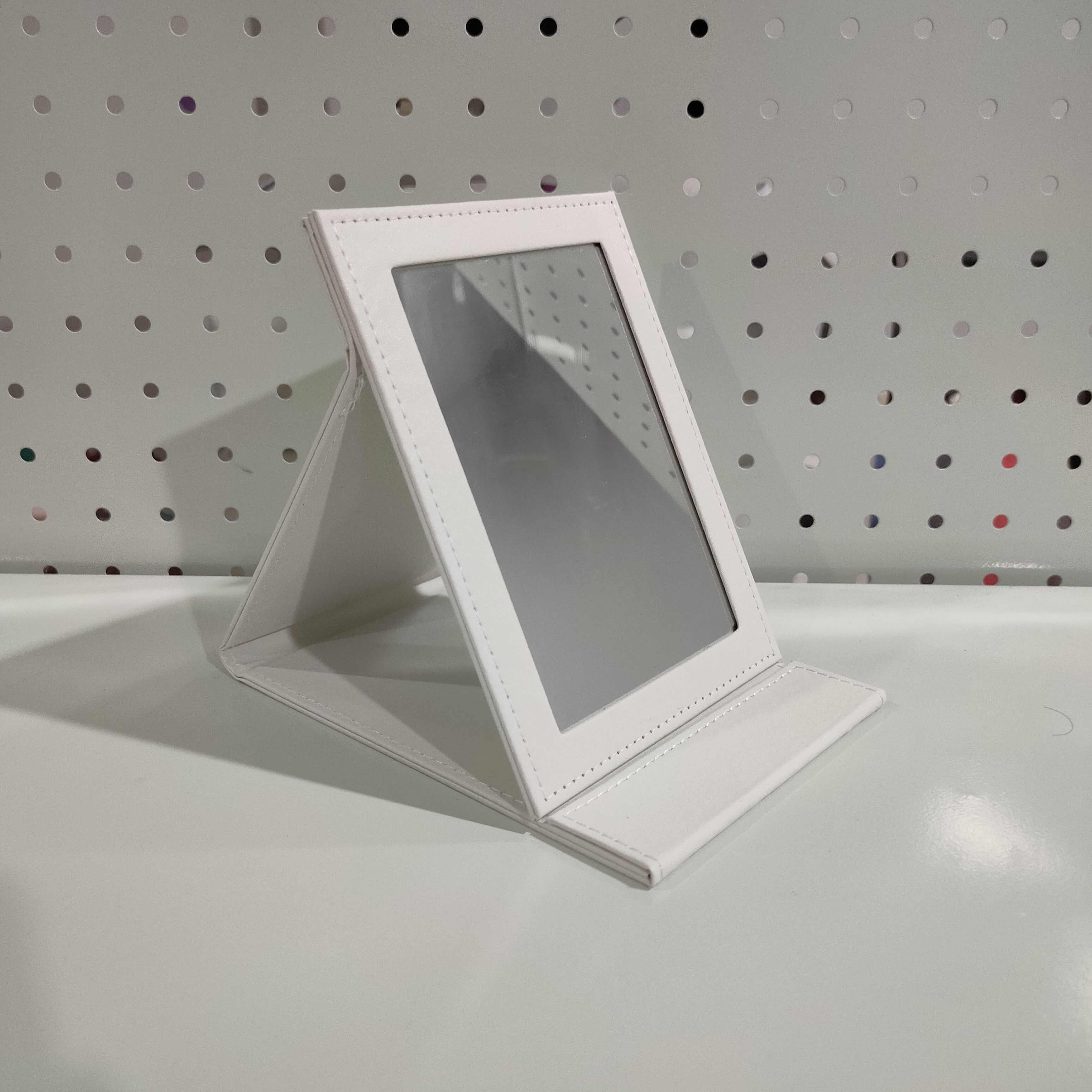 Japanese Brand 🔥Basic Large makeup stand mirror white Size ONE SIZE - 3 Thumbnail