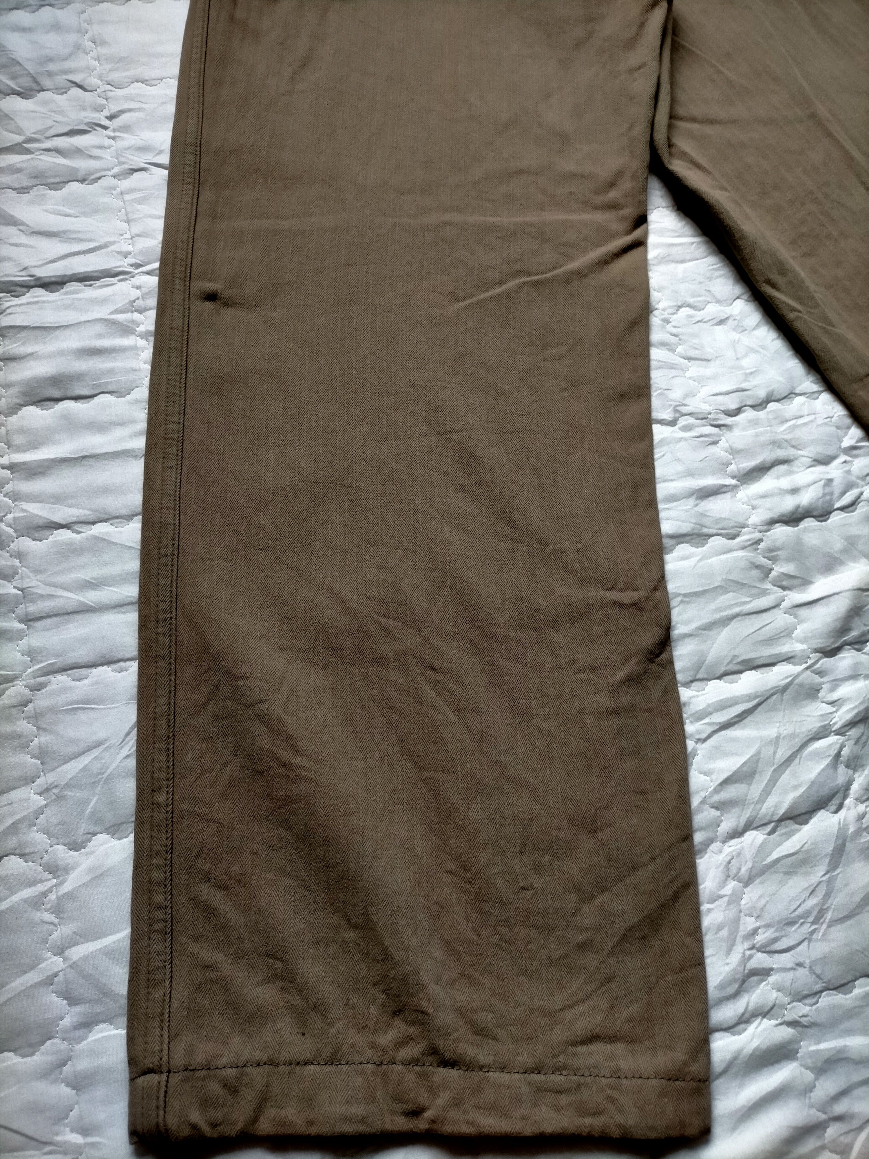 Japanese Brand × Vintage WW2 Army Green 13 Star HBT Trouser Pants Size US 28 / EU 44 - 12 Thumbnail