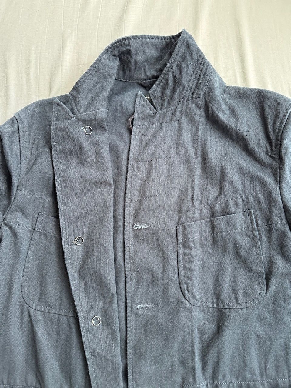 Engineered Garments Herringbone Twill Bedford Jacket Size US L / EU 52-54 / 3 - 3 Thumbnail