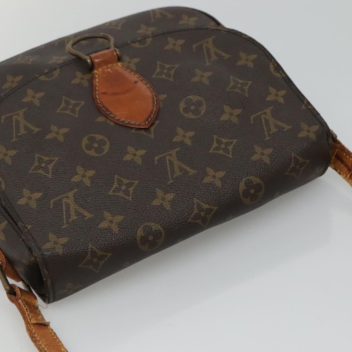 Louis Vuitton LOUIS VUITTON Monogram Saint Cloud GM Shoulder Bag M51242 Size ONE SIZE - 6 Thumbnail