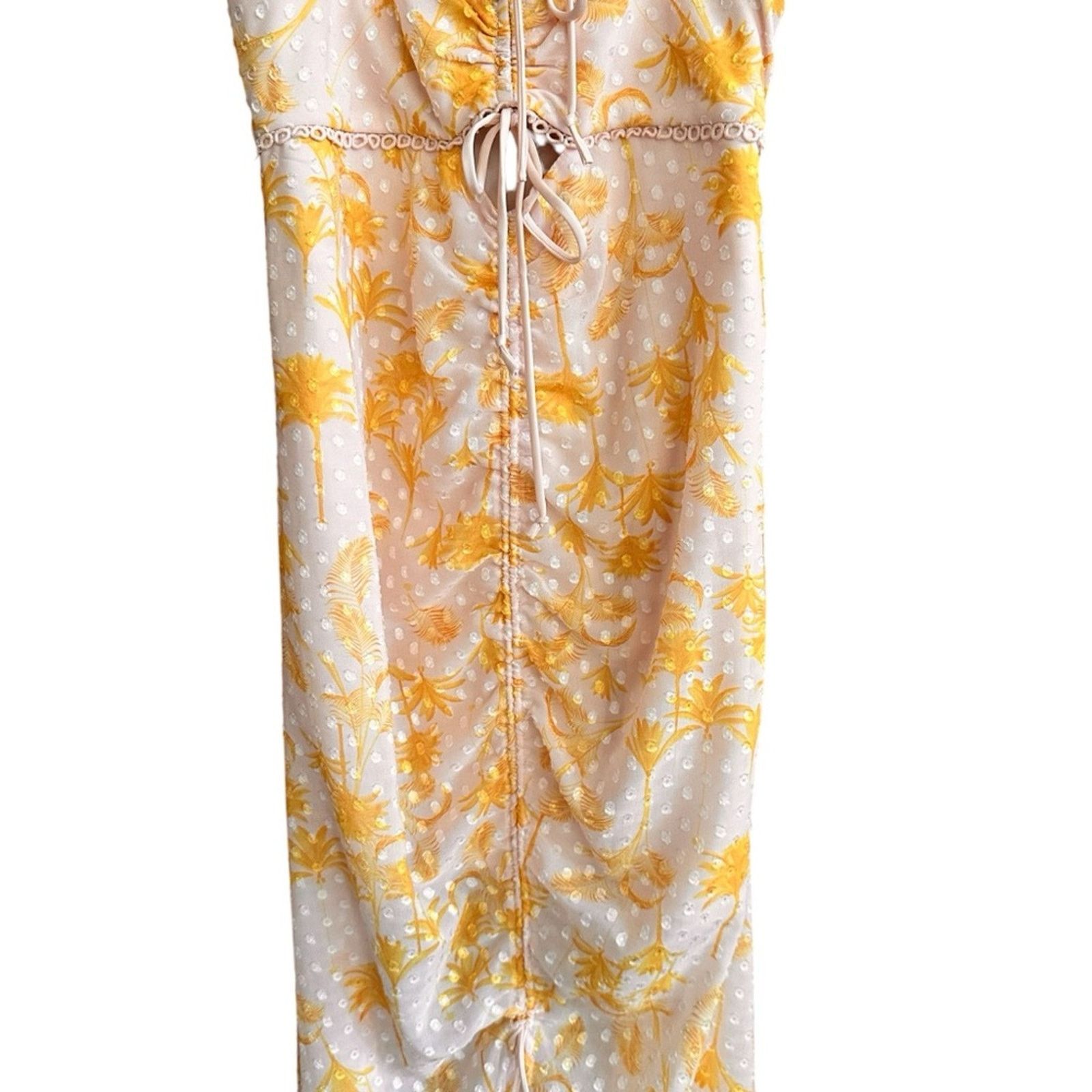 REVOLVE Revolve Significant Other Angelina Dress – Pineapple Palm Size S / US 4 / IT 40 - 7 Thumbnail