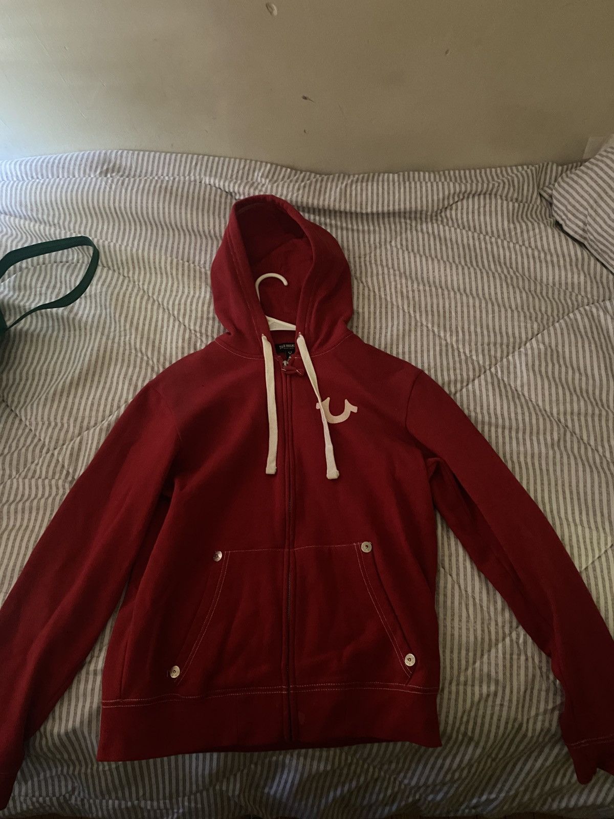 True Religion × Vintage True Religion red Sweater size small Size US S / EU 44-46 / 1 - 1 Thumbnail