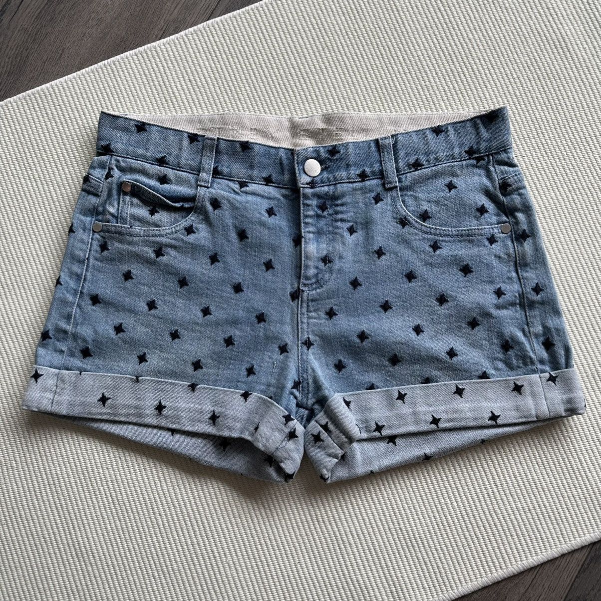 Stella McCartney Stella McCartney Star Denim Tomboy Shorts Size 28" / US 6 / IT 42 - 1 Thumbnail