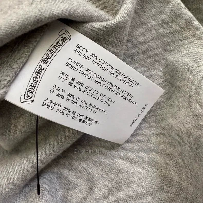 Chrome Hearts CHROME HEARTS Size S Grey three-cross flocking vest Size US S / EU 44-46 / 1 - 3 Thumbnail