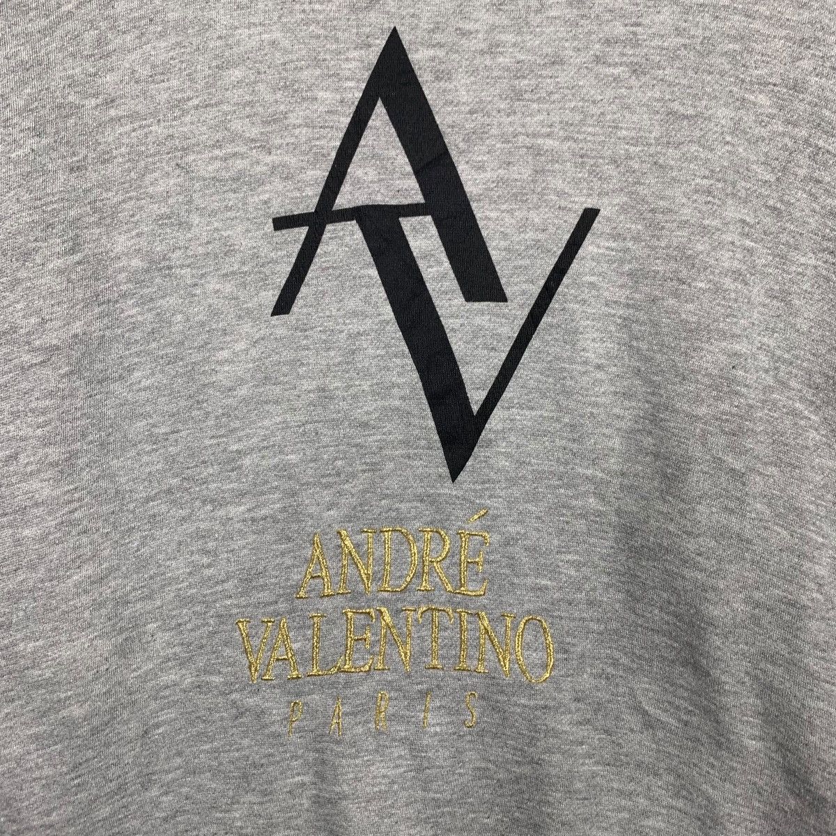 Valentino ANDRE VALENTINO Paris Big Logo Sweatshirts #1738-C77 Size US M / EU 48-50 / 2 - 10 Thumbnail