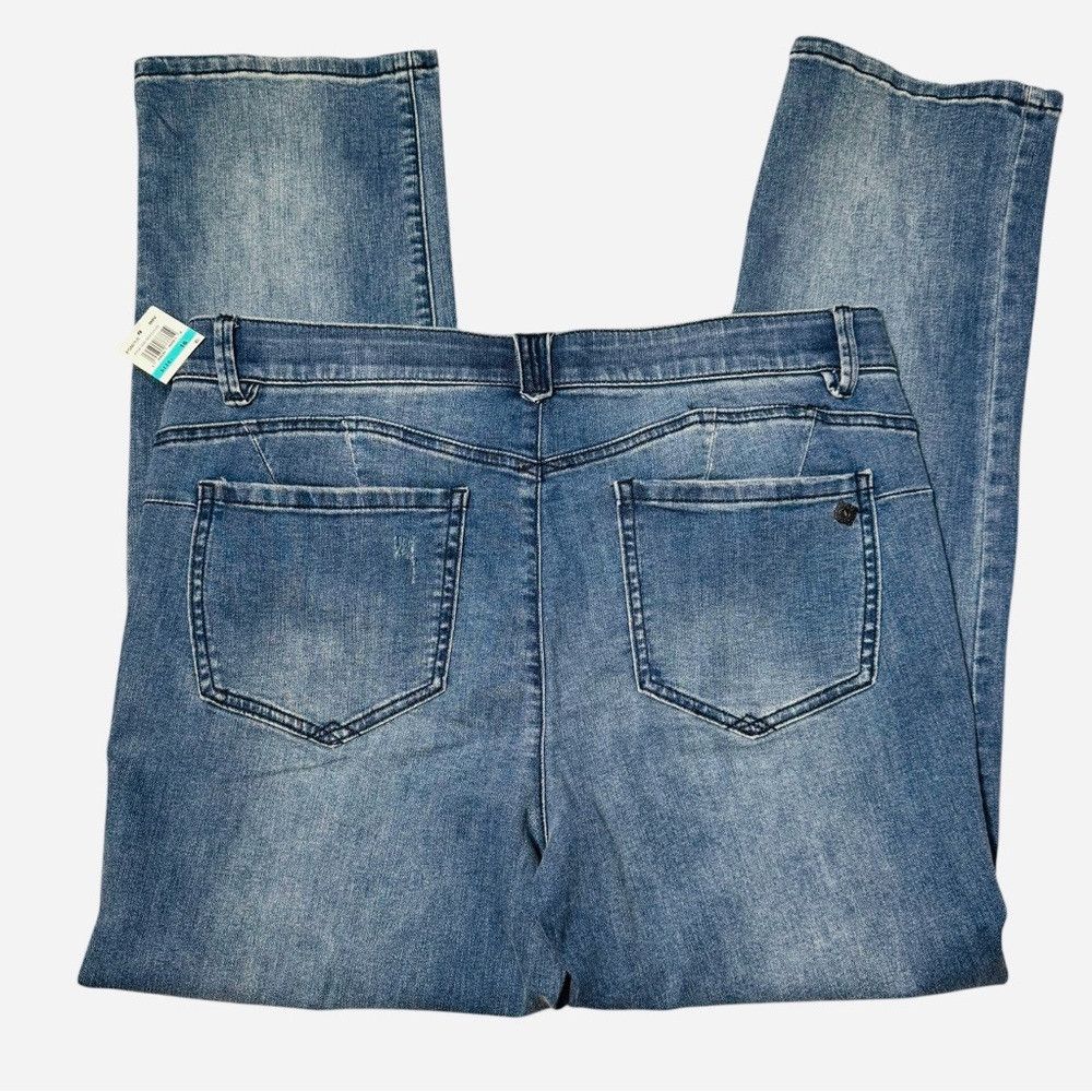 Other NWT New Democracy AB Technology Blue Booty Lift Straight Le Size 38" / US 16 / IT 52 - 4 Thumbnail