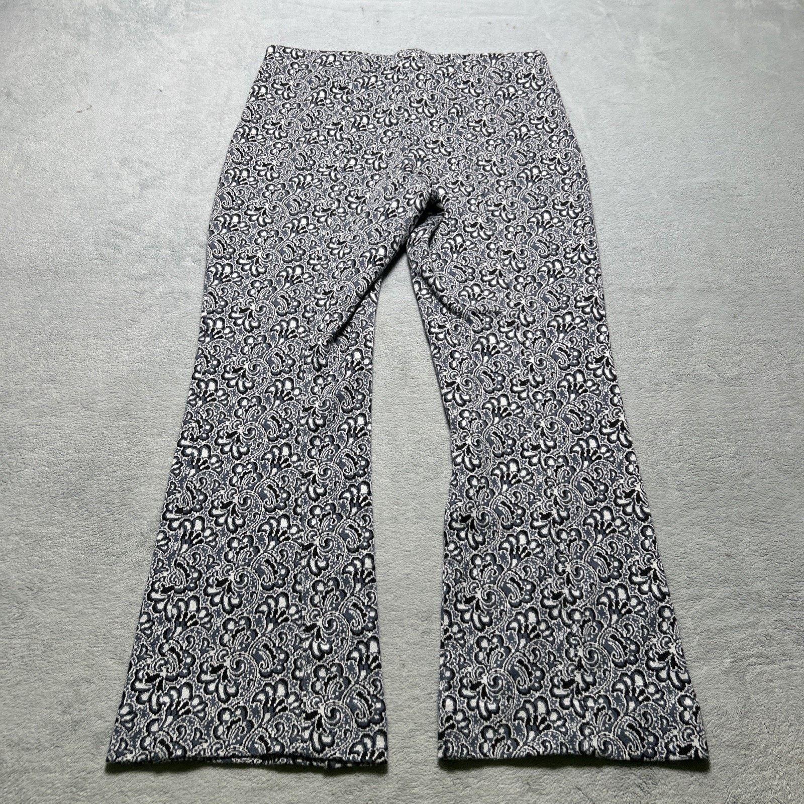 Anthropologie Maeve The Margot Palazzo Wide Leg Pants Small Paisley Pleat Size 31" - 16 Thumbnail