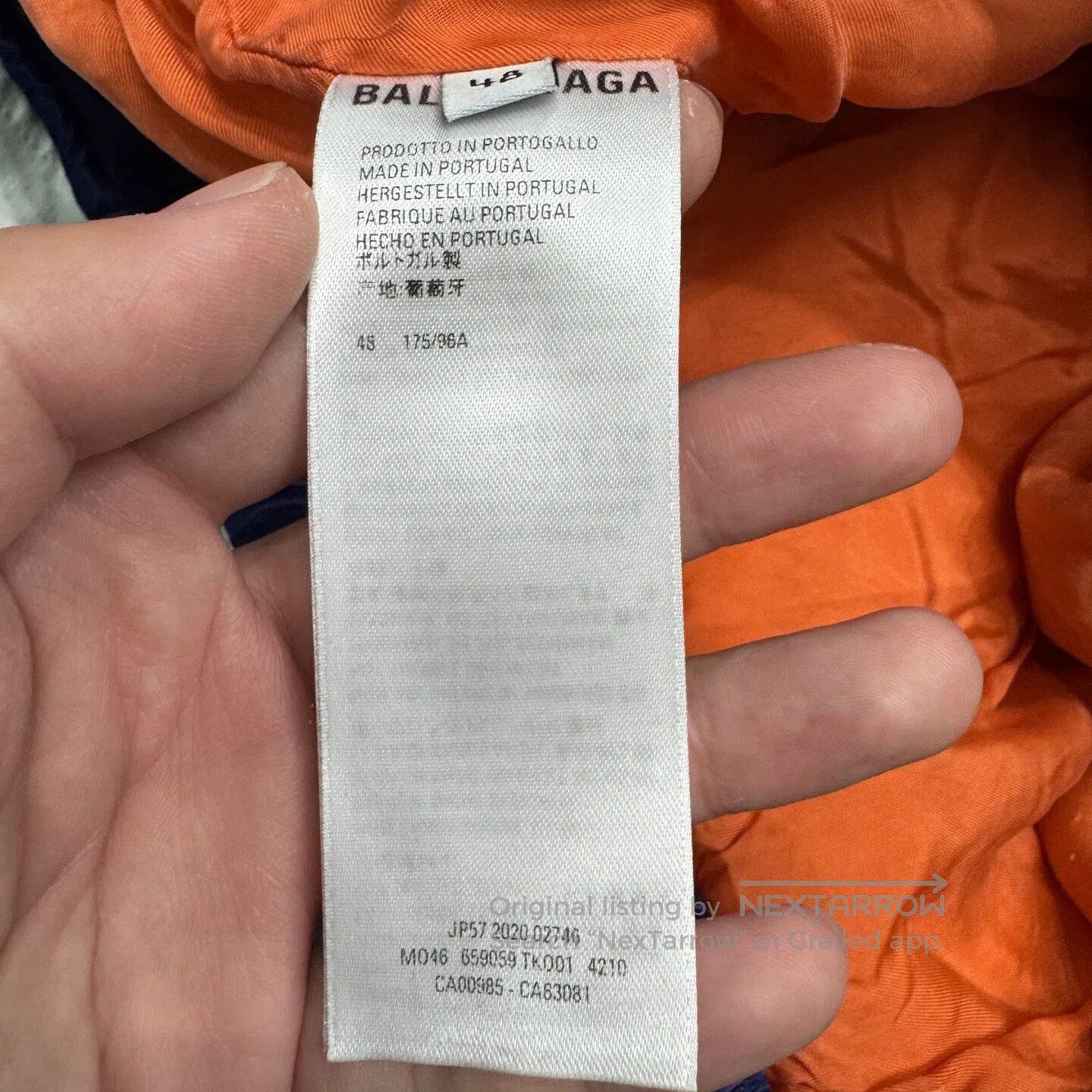 Balenciaga Balenciaga Double-loop embroidered cotton coat| Size US M / EU 48-50 / 2 - 4 Thumbnail