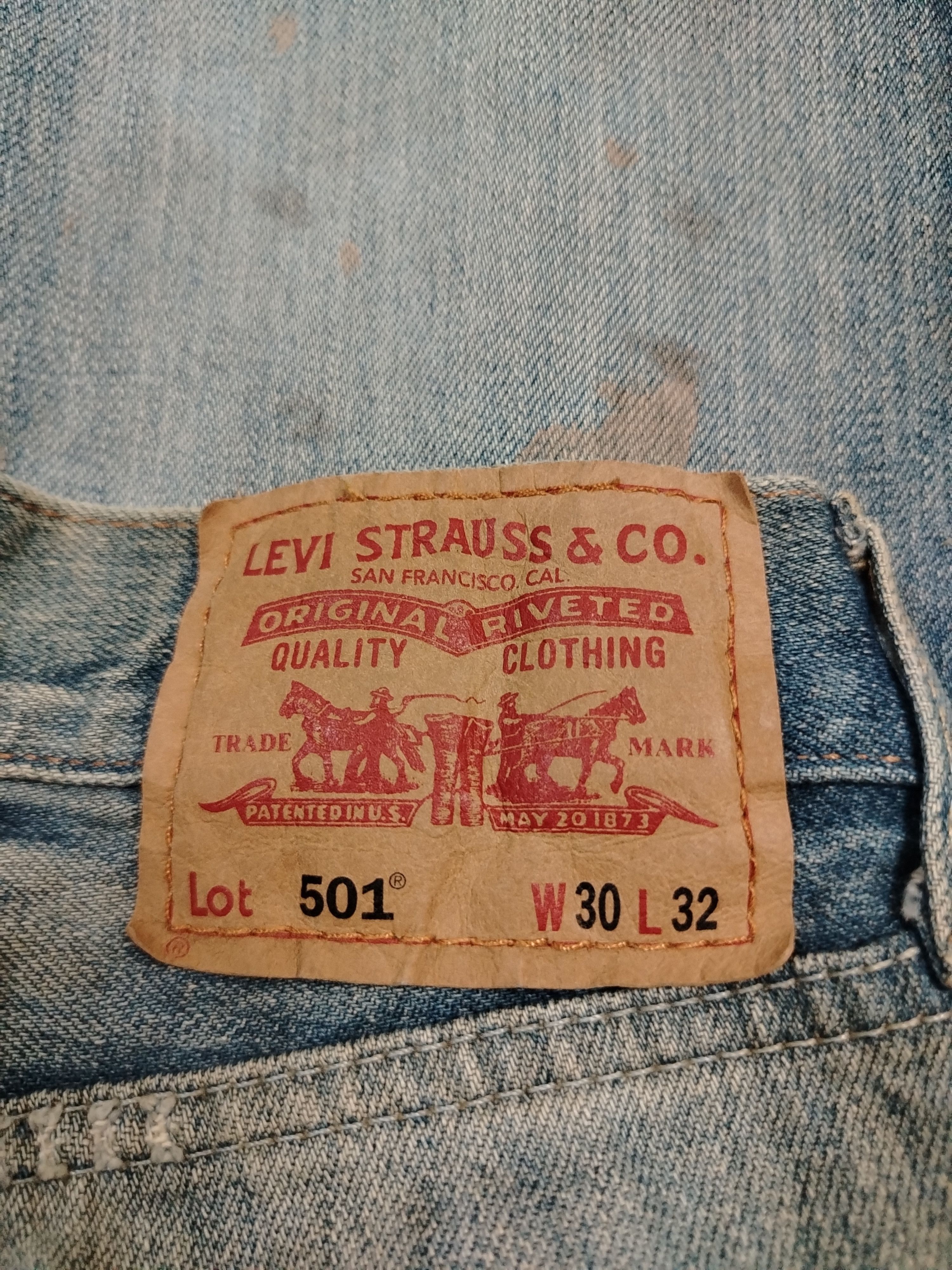 Levi's Vintage Clothing Levis 501 special edition 1966 Size US 30 / EU 46 - 3 Thumbnail