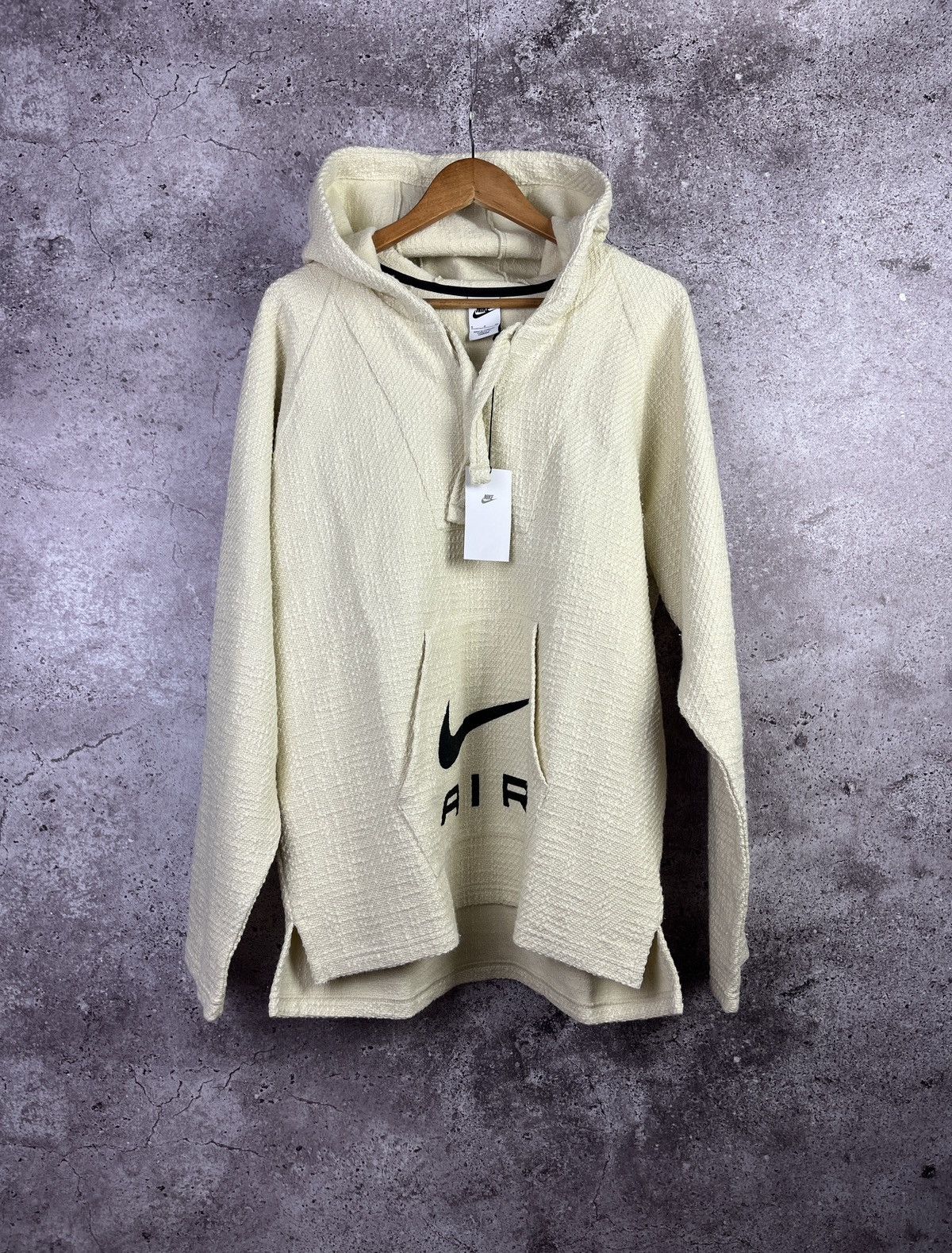 Nike × Stussy Nike x Stussy NRG Pullover Hoodie Natural SS22 Fossil Unisex Size US S / EU 44-46 / 1 - 1 Thumbnail