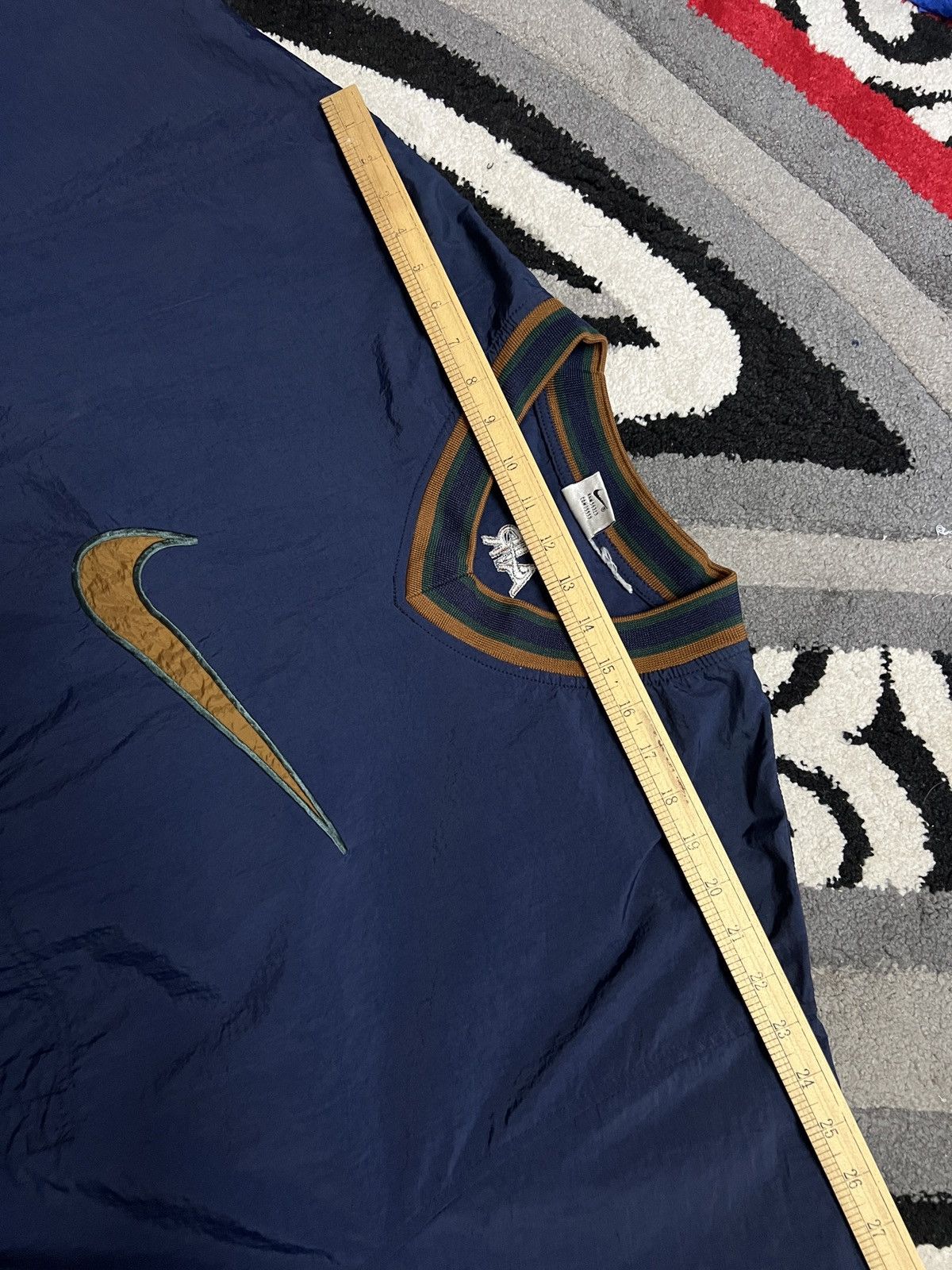 Nike Vintage 90s Nike Big Logo Swoosh Nylon Pullover Size US XL / EU 56 / 4 - 15 Thumbnail