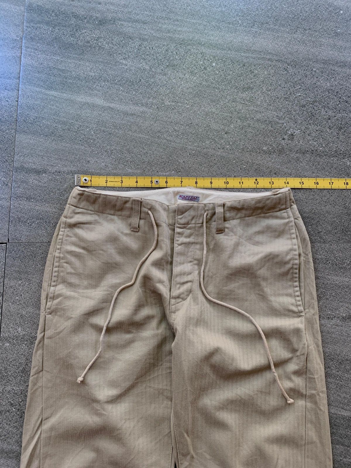 Kapital FREE TAX! Hybrid Herringbone Twill Pants Size US 29 - 16 Thumbnail