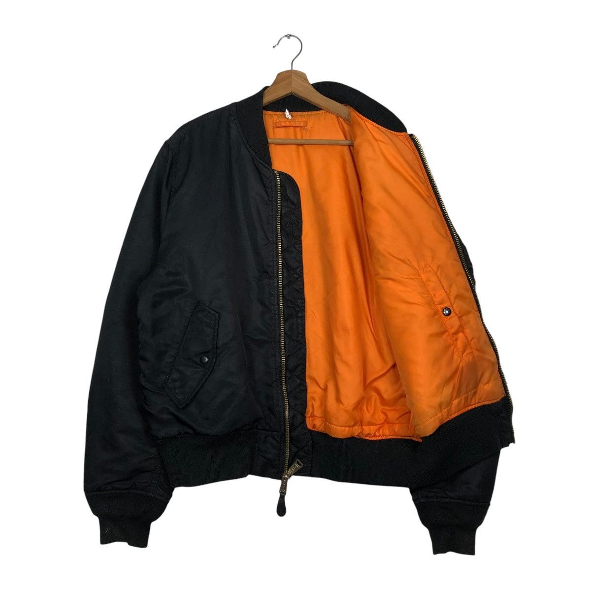 Alpha Industries 🔥VINTAGE BOMBER JACKET REVERSIBLE ALPHA INDUSTRIES USA Size US XL / EU 56 / 4 - 13 Thumbnail