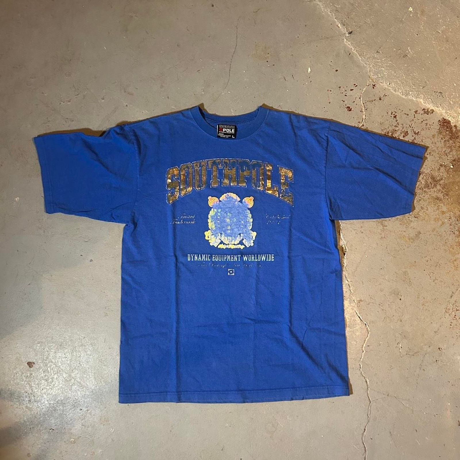 Southpole Y2k blue southpole tee shirt Size US XL / EU 56 / 4 - 1 Thumbnail