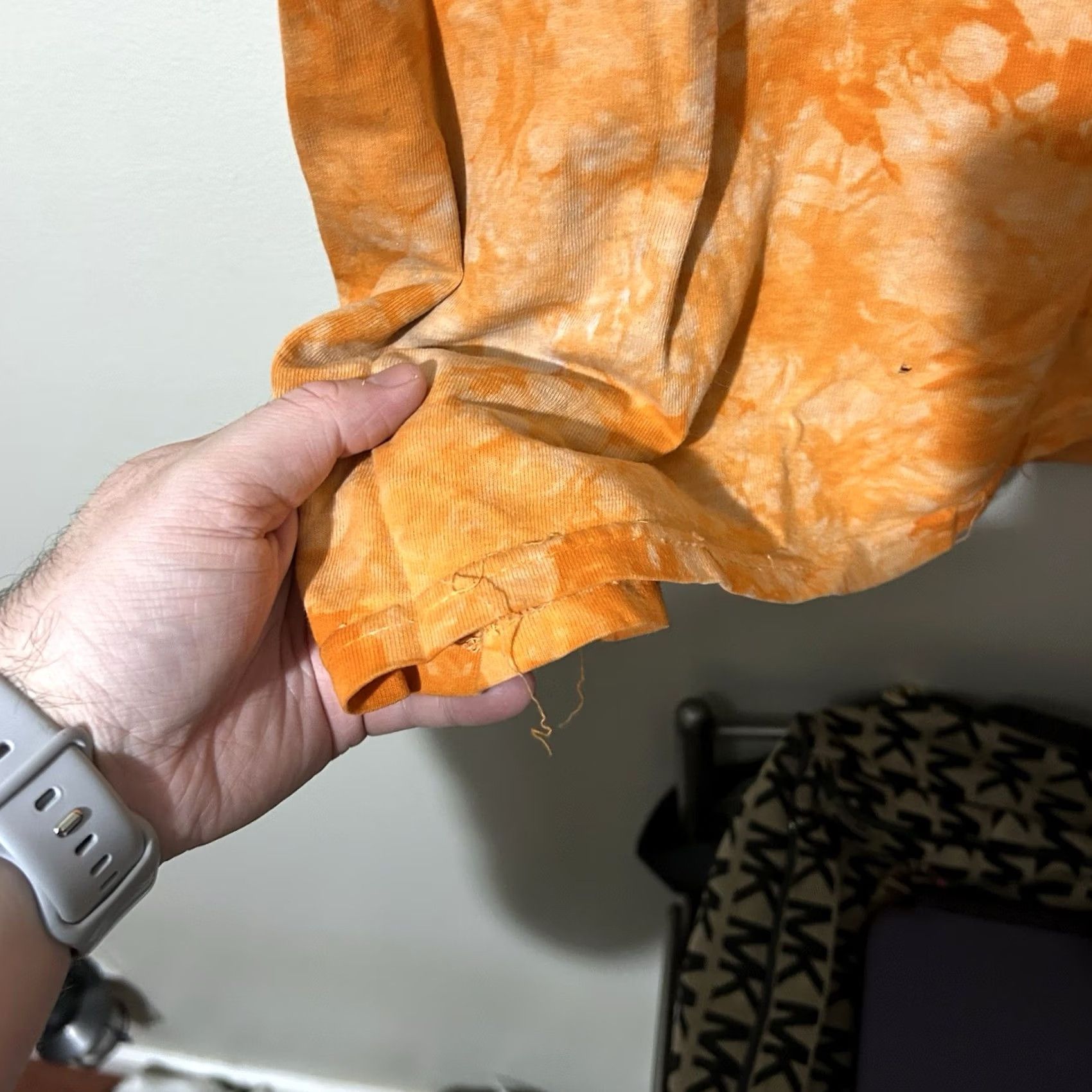 Harley Davidson VINTAGE Harley-Davidson T-Shirt Biker Shirt Tie Dye 2XL Orange Men Mens Size US XXL / EU 58 / 5 - 4 Thumbnail