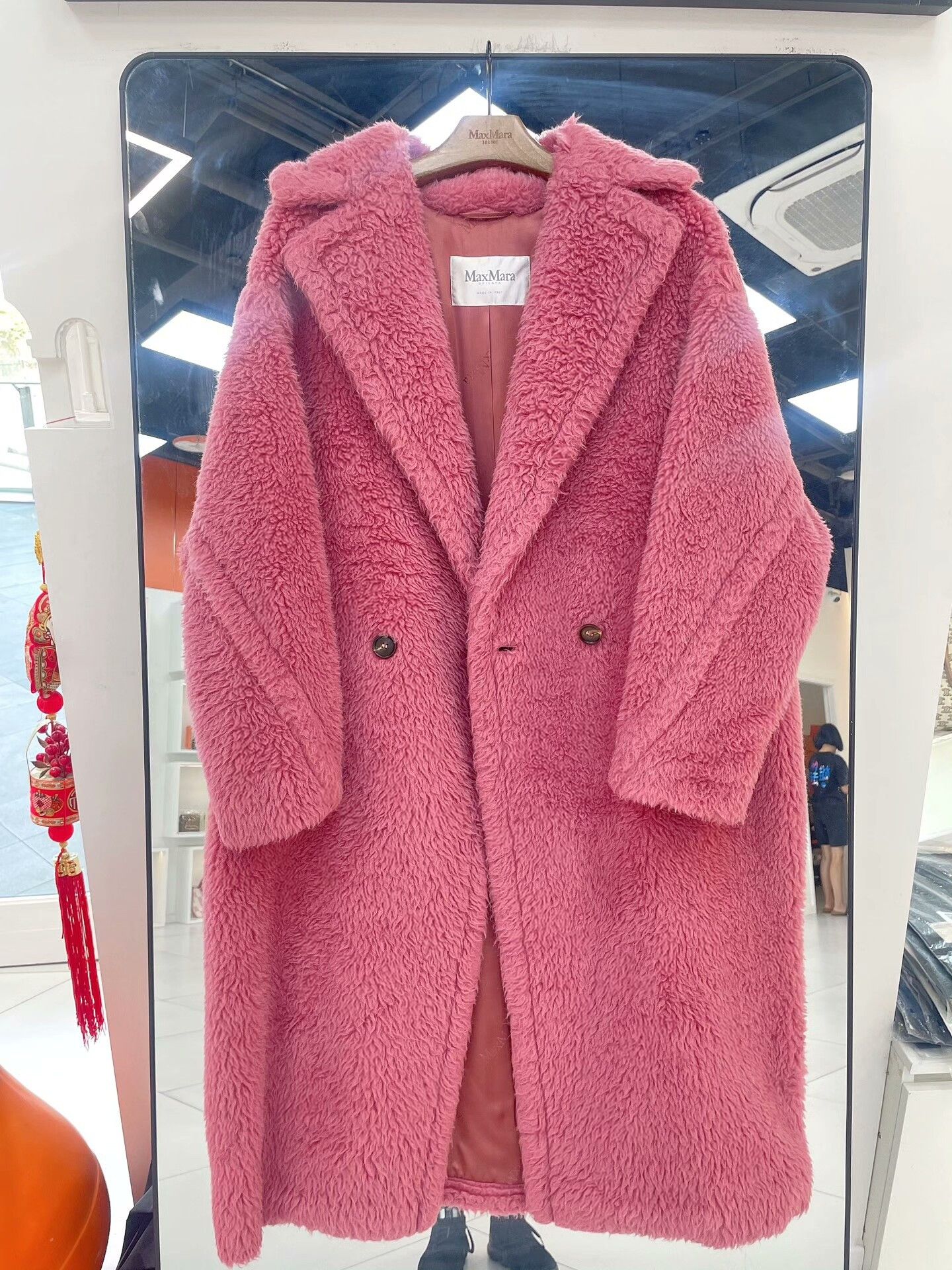 Max Mara maxmara raspberry pink teddy coat size S Size US S / EU 44-46 / 1 - 1 Thumbnail
