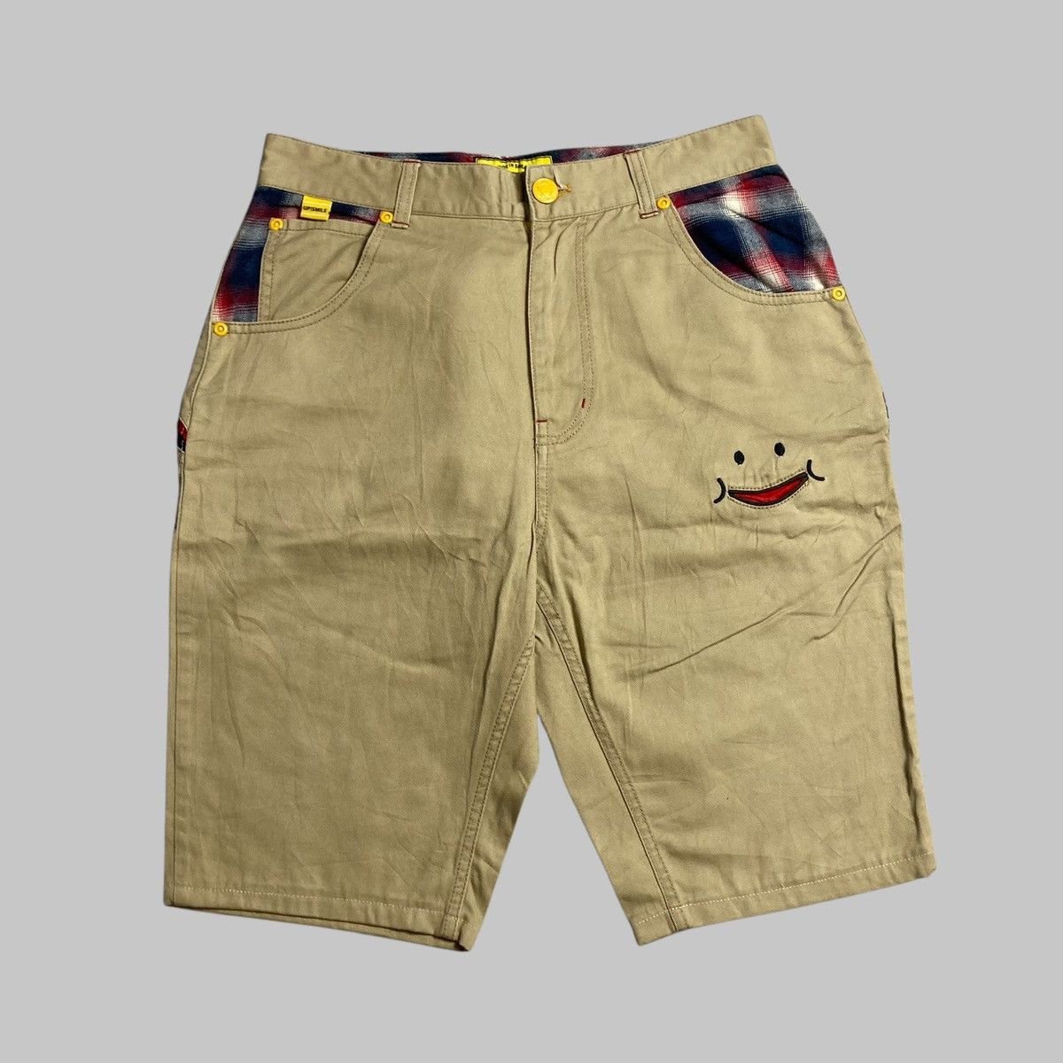 Designer × Hysteric Glamour × Japanese Brand UPSMILE Unique Double Zipper Short Pants💥 Size US 28 / EU 44 - 3 Thumbnail