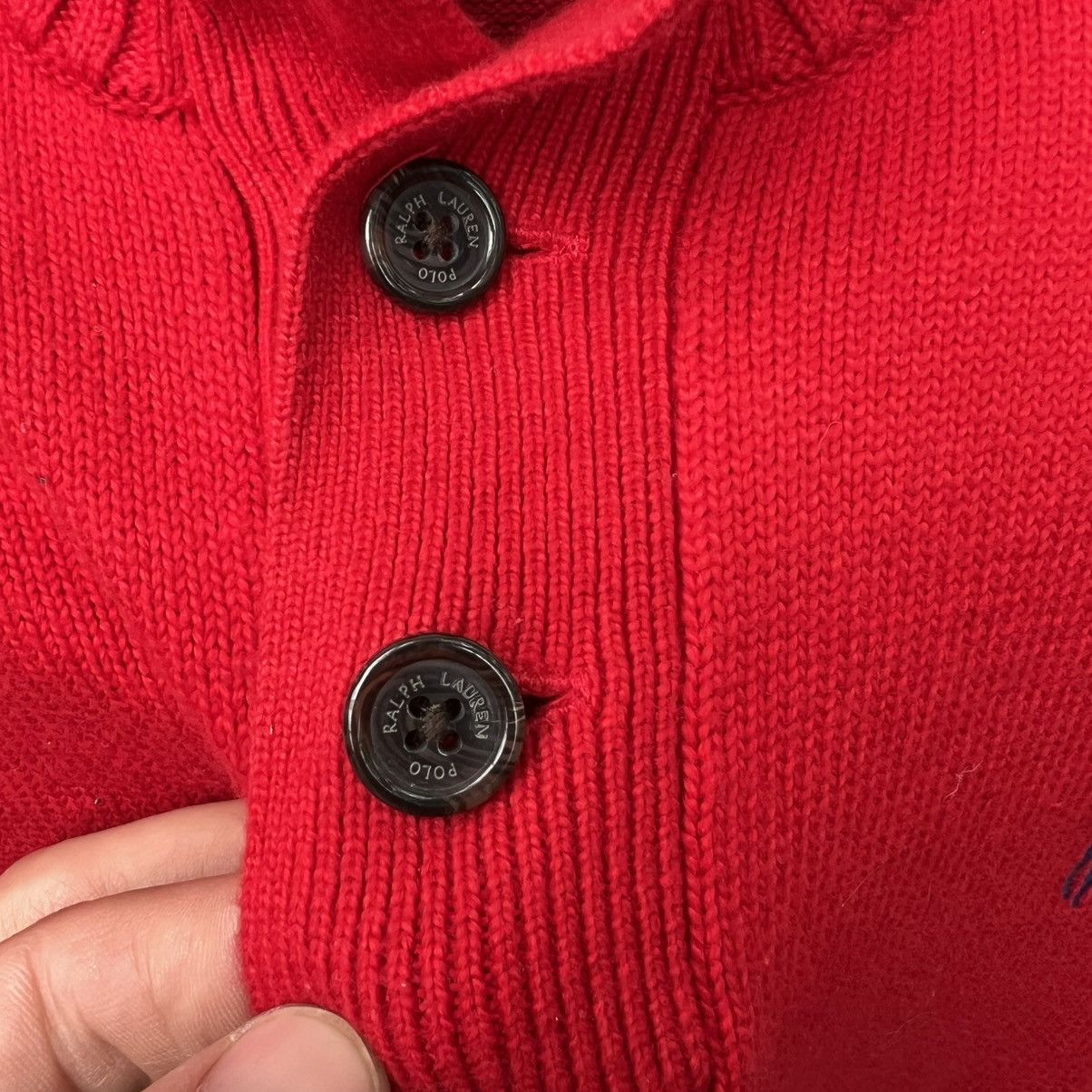 Polo Ralph Lauren Polo Ralph Lauren sweater 1/4 zip vintage Size L / US 10 / IT 46 - 4 Thumbnail