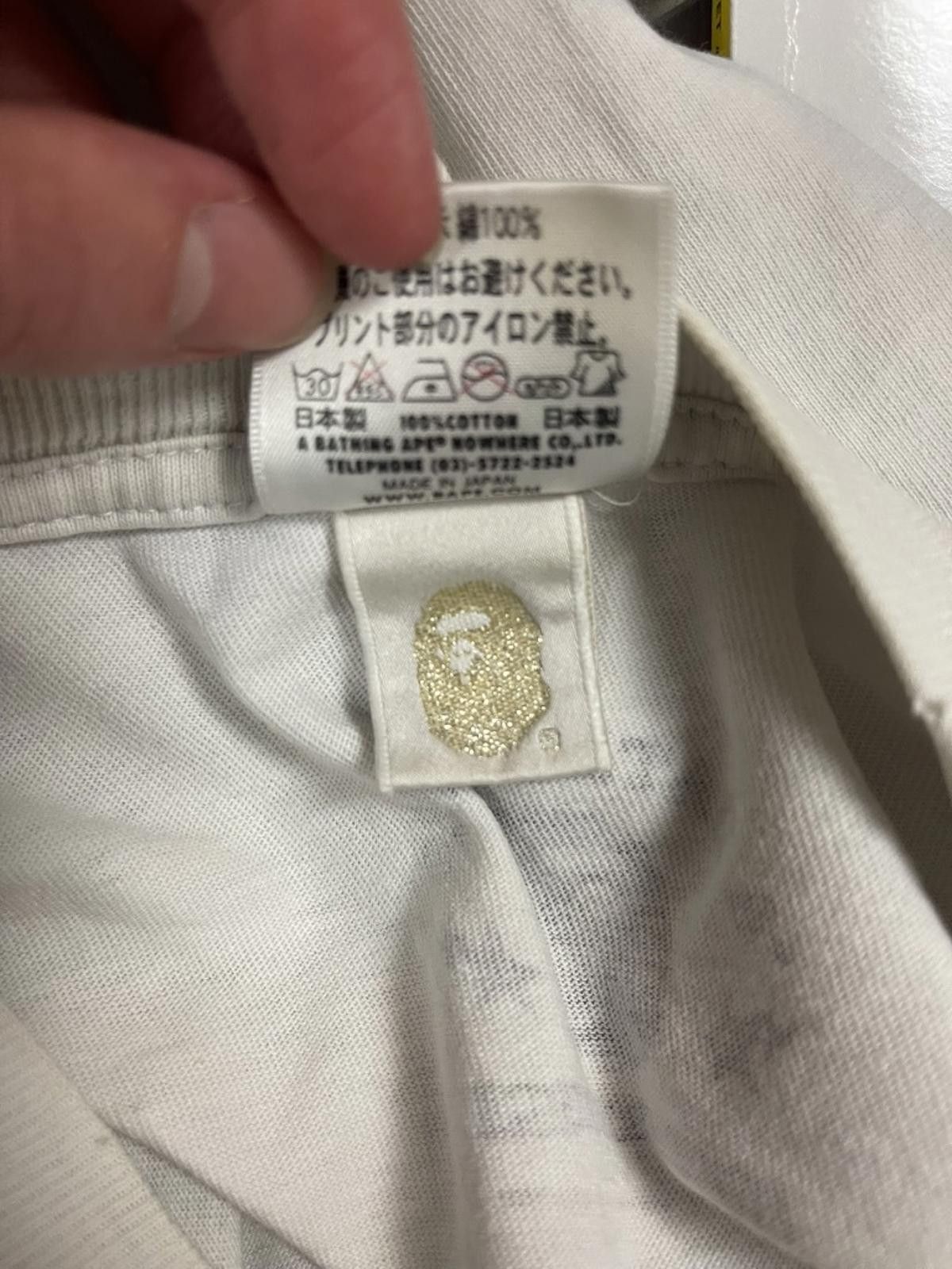 Other A Bathing Ape - White Graphic Logo T-Shirt Size US M / EU 48-50 / 2 - 3 Thumbnail
