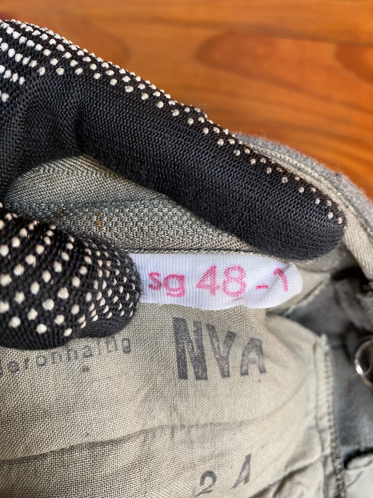 Vintage East German NVA Wool Military Trousers – Cold War Army Pants Size US 32 / EU 48 - 14 Thumbnail