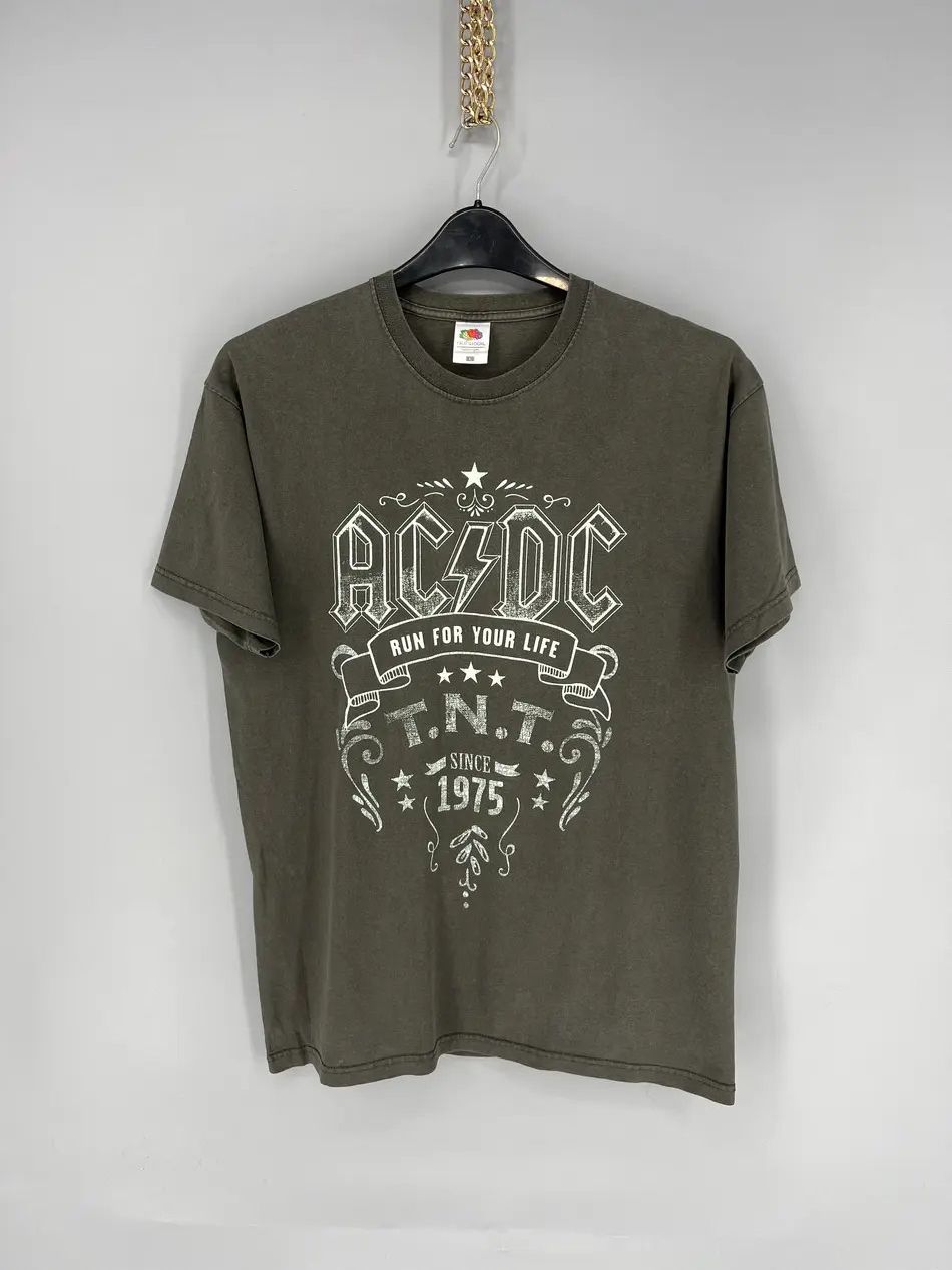 Other Vintage ACDC Rock OF Bust T-Shirt Like Metallica Slayer Size US L / EU 52-54 / 3 - 1 Thumbnail