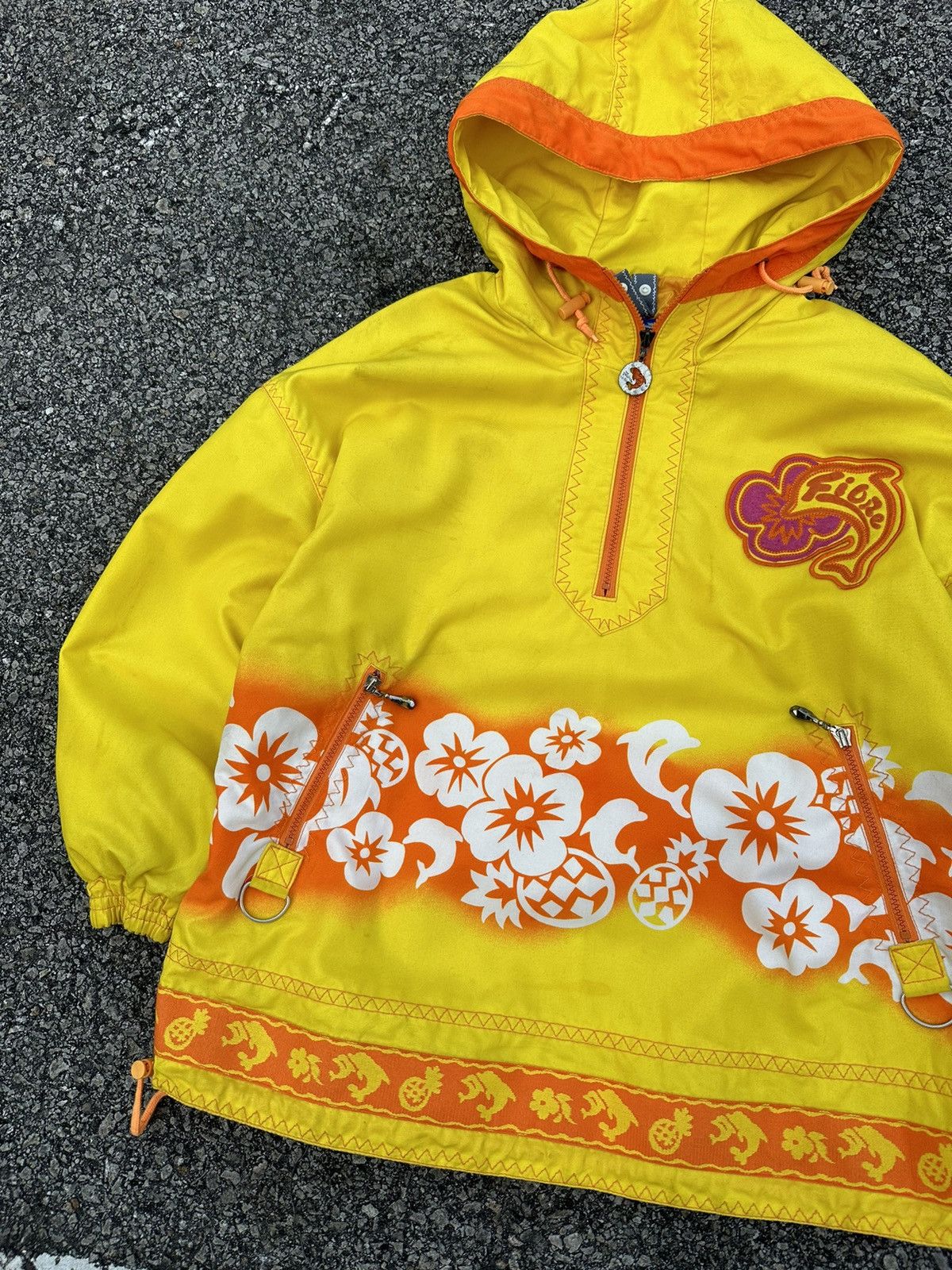 Japanese Brand 👹Vintage Jojo Fiore Floral Pullover Jacket Size US L / EU 52-54 / 3 - 6 Thumbnail
