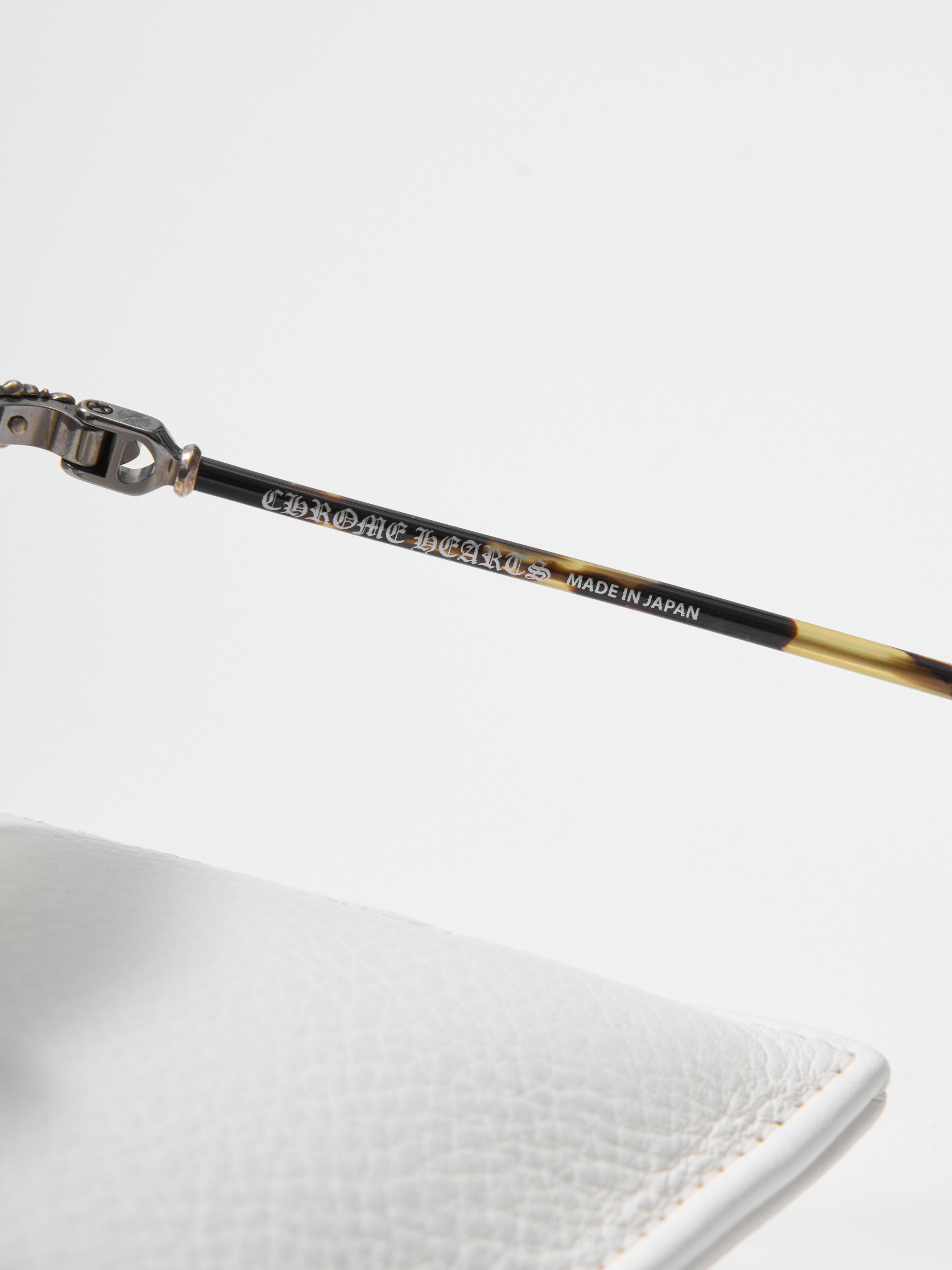 Chrome Hearts CHROME HEARTS DIAMOND DOG Antique Gold/Hollywood Tortoise Size ONE SIZE - 9 Thumbnail