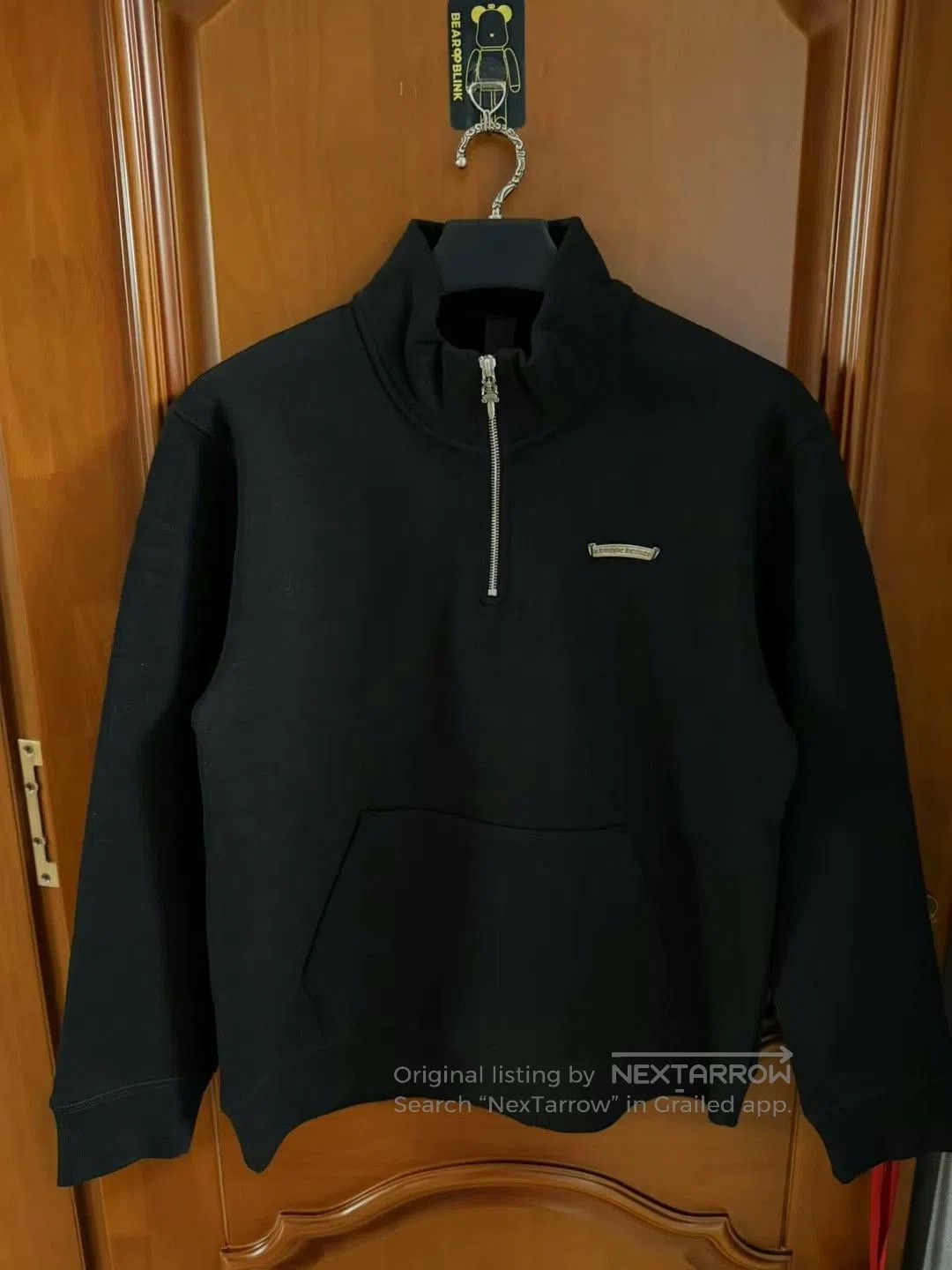 Chrome Hearts chrome hearts black half-zip sweatshirt. Size US M / EU 48-50 / 2 - 2 Thumbnail