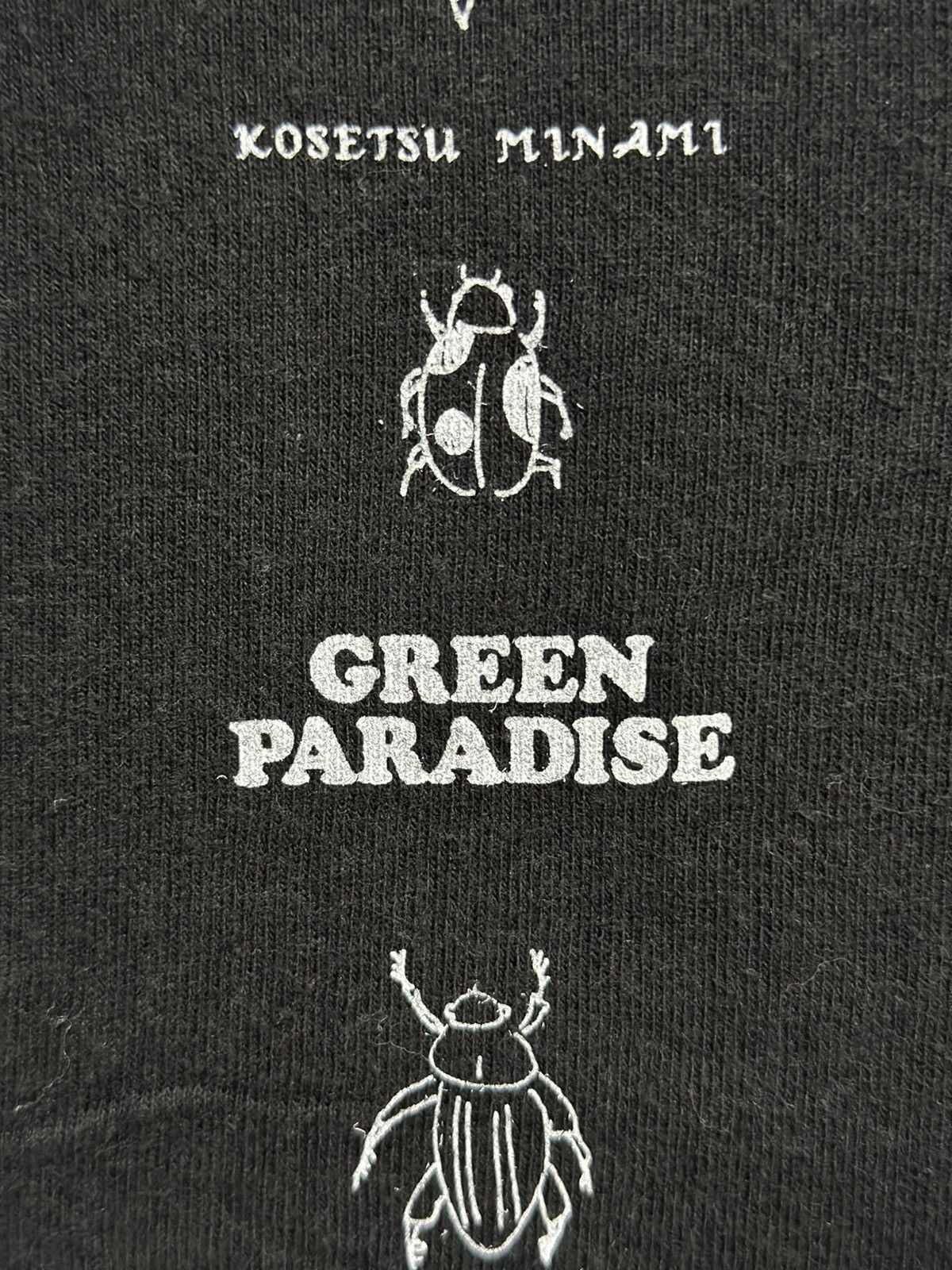 Fruit Of The Loom × Japanese Brand × Vintage Vintage Kosetsu Minami Green Paradise Faded Tee Size US M / EU 48-50 / 2 - 3 Thumbnail
